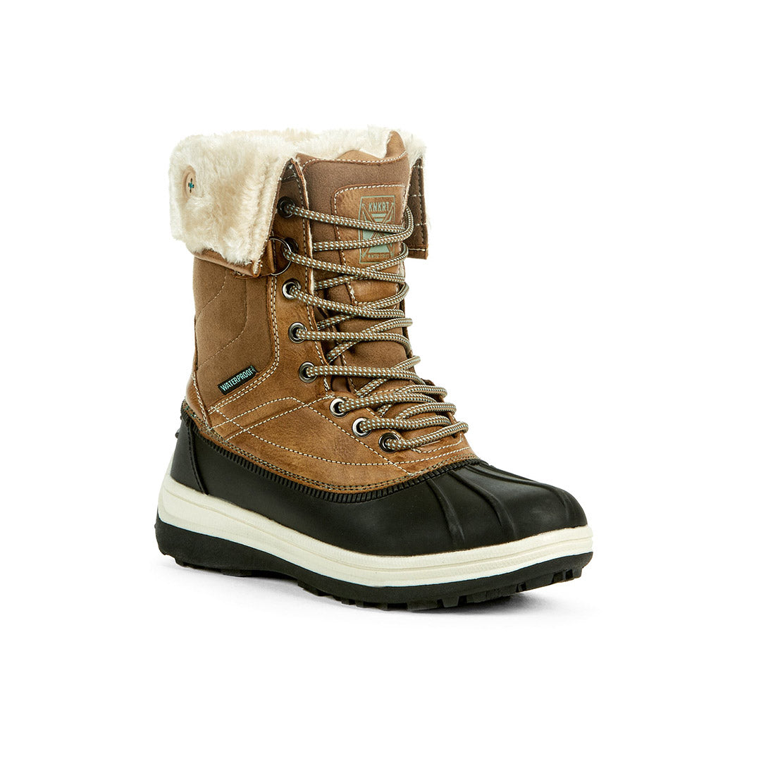 Yellow Shoes | Missy-Winter Boots-Casual-Wedge & Med. Shaft | Frostkiss | 108019-31-frostkiss-1_48641e79-ee6a-421e-84a0-4b62666c07db-Frostkiss-Junior Kids Winter Boots-Konkrete-Yellow Shoes