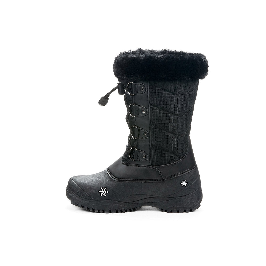 Yellow Shoes | Missy-Winter Boots-Snow Sports-Feltpack | Snowflakes 2.0 | 108029-01-snowflakes2.0-3-Snowflakes 2.0-Junior Kids Winter Boots-Baffin-Yellow Shoes
