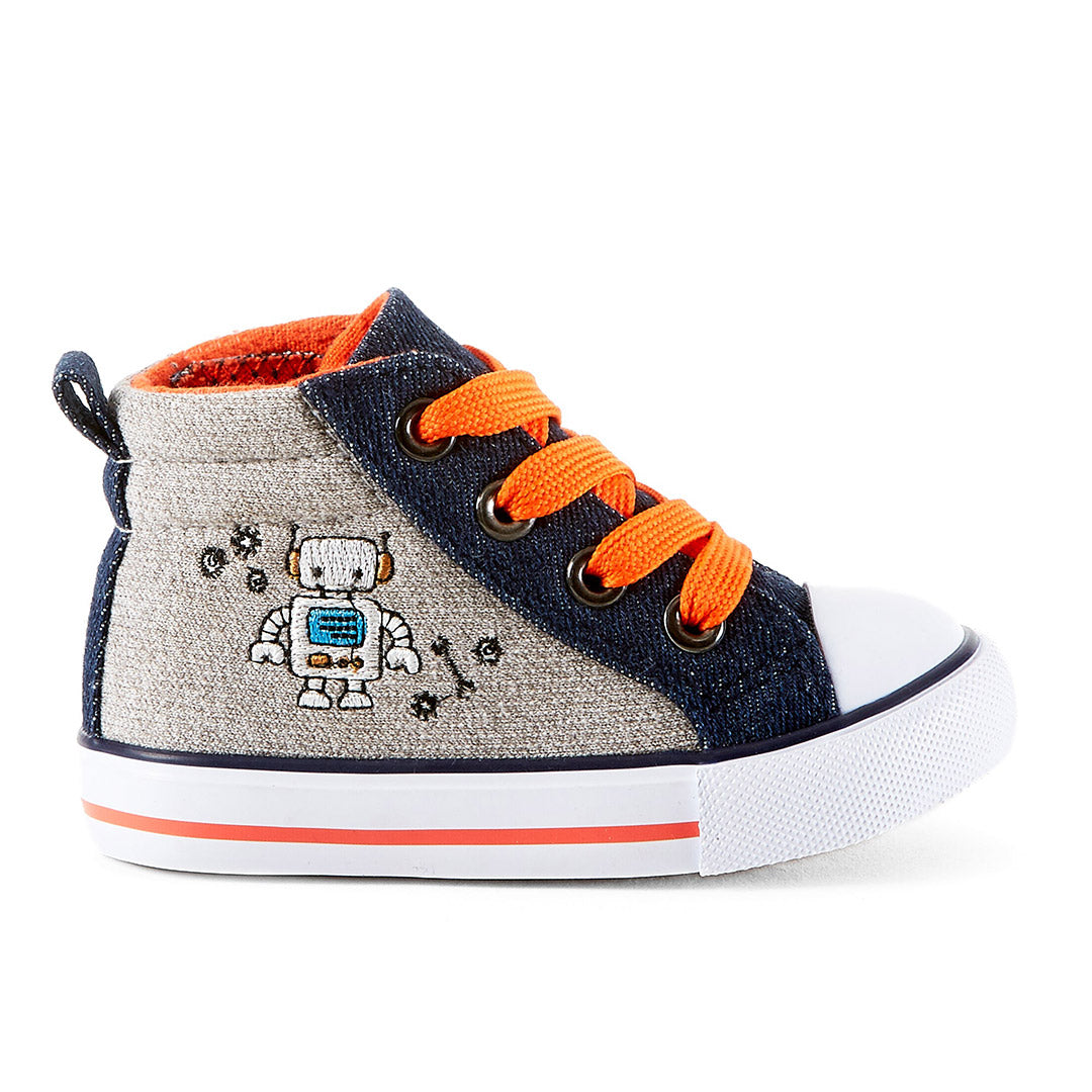 Yellow Shoes | Baby Booties | Robot | 108961-05-robot-01-1834400047-Robot-Baby Booties-Konkrete-Yellow Shoes