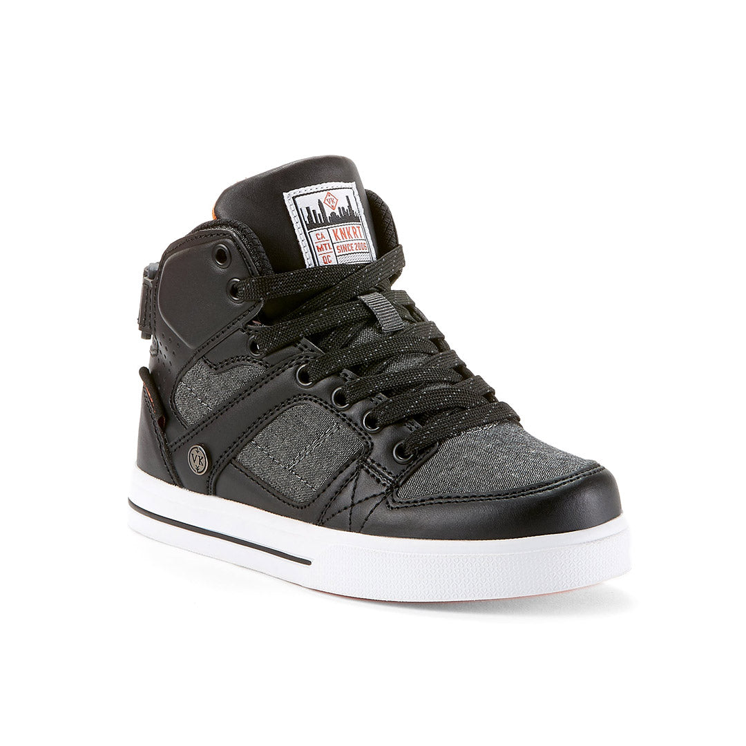 Yellow Shoes | Youth-Athletic-Boys Skate-High Cut | Little Trouble | 109032-05-littletrouble-1_b94bb9ab-2524-46b4-af30-827d34744480-Little Trouble-Toddler Kids Athletic Shoes-Konkrete-Yellow Shoes