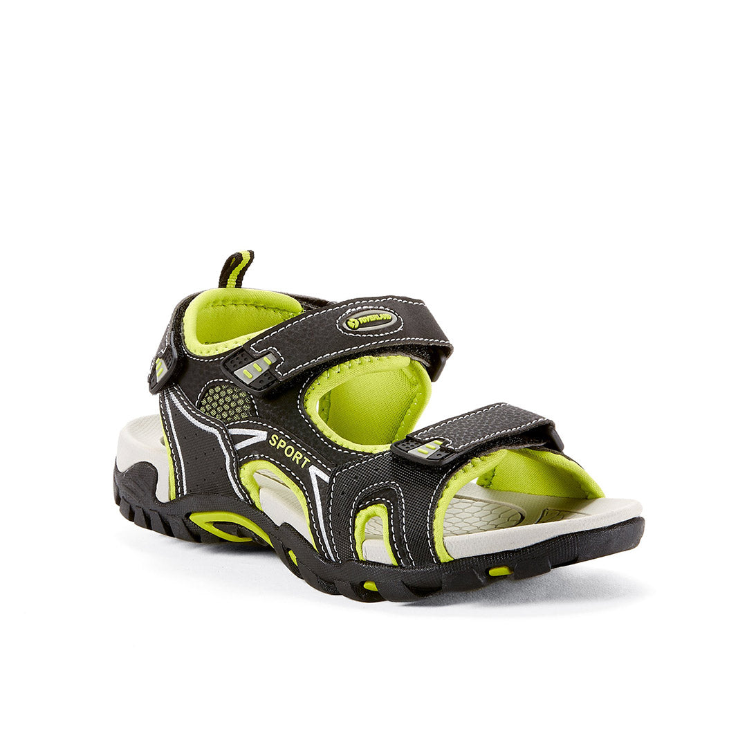 Yellow Shoes | Boys-Sandals-Casual-Sport | Trekk | 109046-01-trekk-02_199d8a2b-6237-44cd-a73d-6de033496827-Trekk-Junior Kids Sandals-Riverland-Yellow Shoes