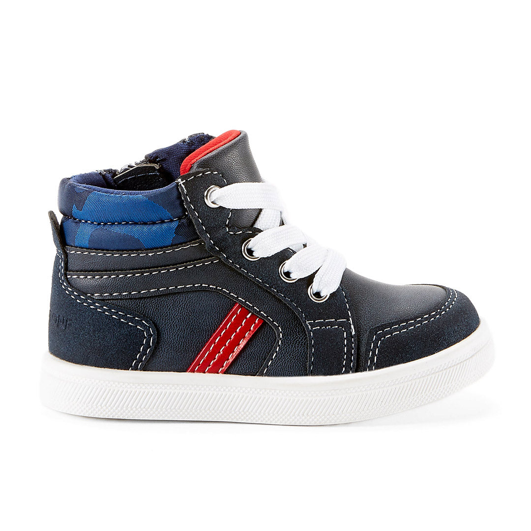 Yellow Shoes | Baby-Bootie-Boys-Laced | Garrison | 109079-43-garrison-1840000047-Garrison-Baby Booties-Riverstone-Yellow Shoes