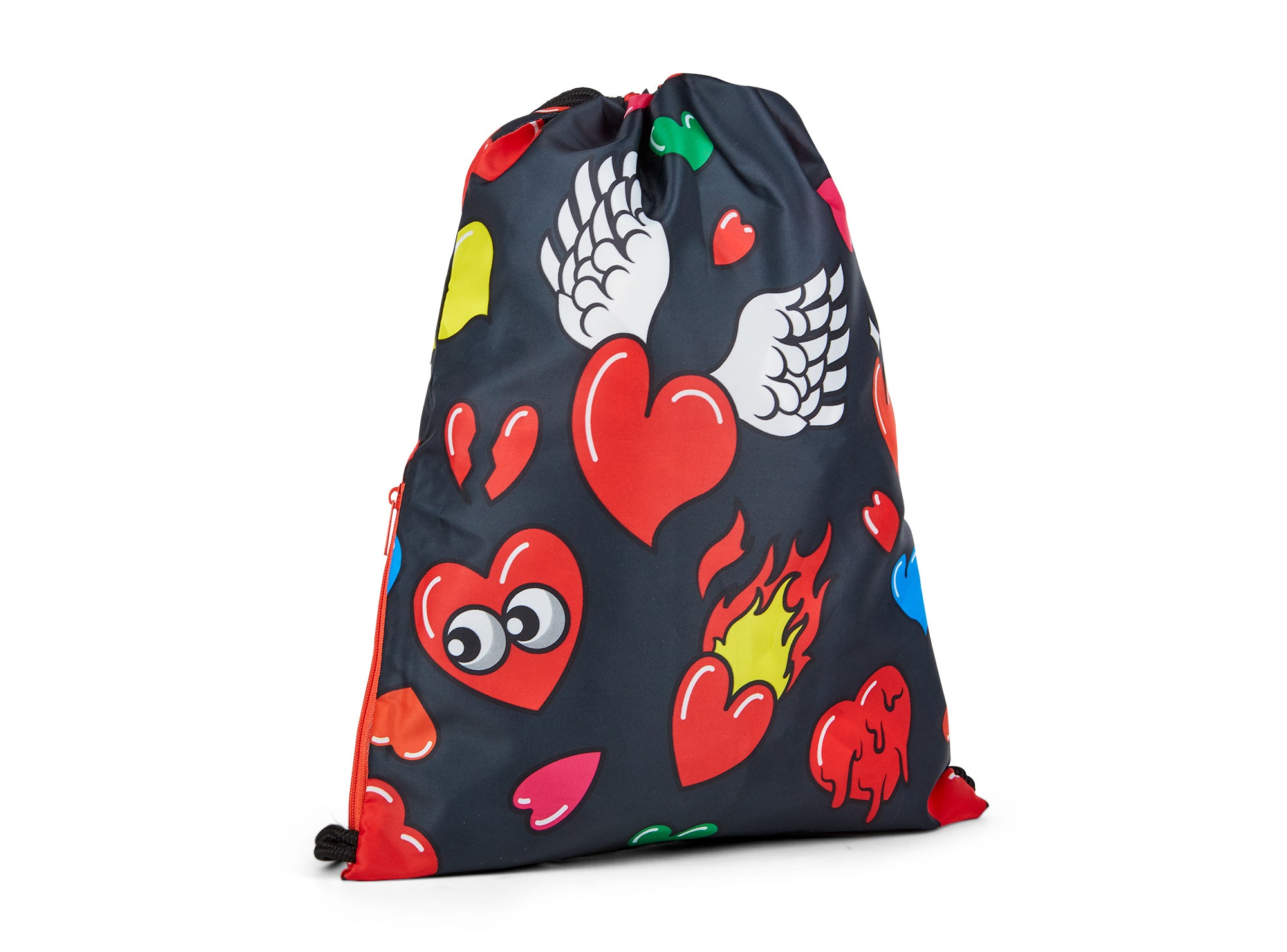 Yellow Shoes | Accessories-Girls-School Items-Shoe Bag | Loqi Sac fourre-tout Pop Hearts | 109544-71-loqi-01-1885100032-Loqi Pop Hearts Tote bag-Accessories Kids-Loqi-Yellow Shoes