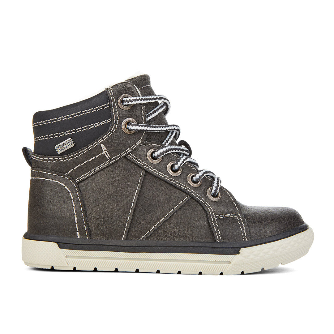 Yellow Shoes | Toddler-Bootie-Boys-Casual | Harvey | 109646-05-harvey-01_87bf61d9-f18a-452c-8dde-d744a7a59364-1909300044-Harvey-Toddler Kids Fashion Light Boots-Riverstone-Yellow Shoes