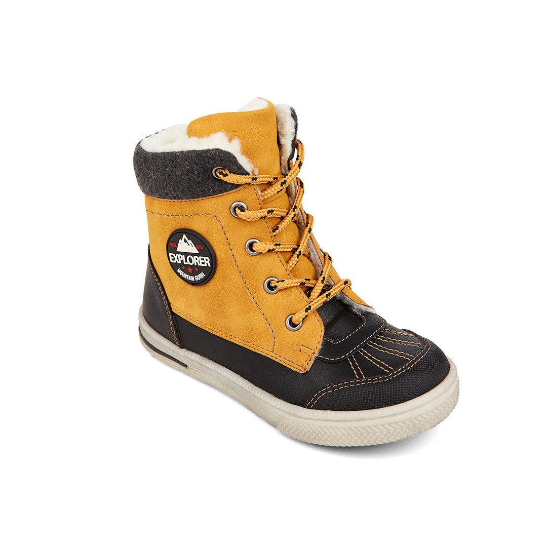 Yellow Shoes | Toddler-Winter Boots-Boys-Laced | Climate | 109650-66-climate-03_0f9561a0-e297-4052-9039-88b7b7d019aa-Climate-Toddler Kids Winter Boots-Riverstone-Yellow Shoes