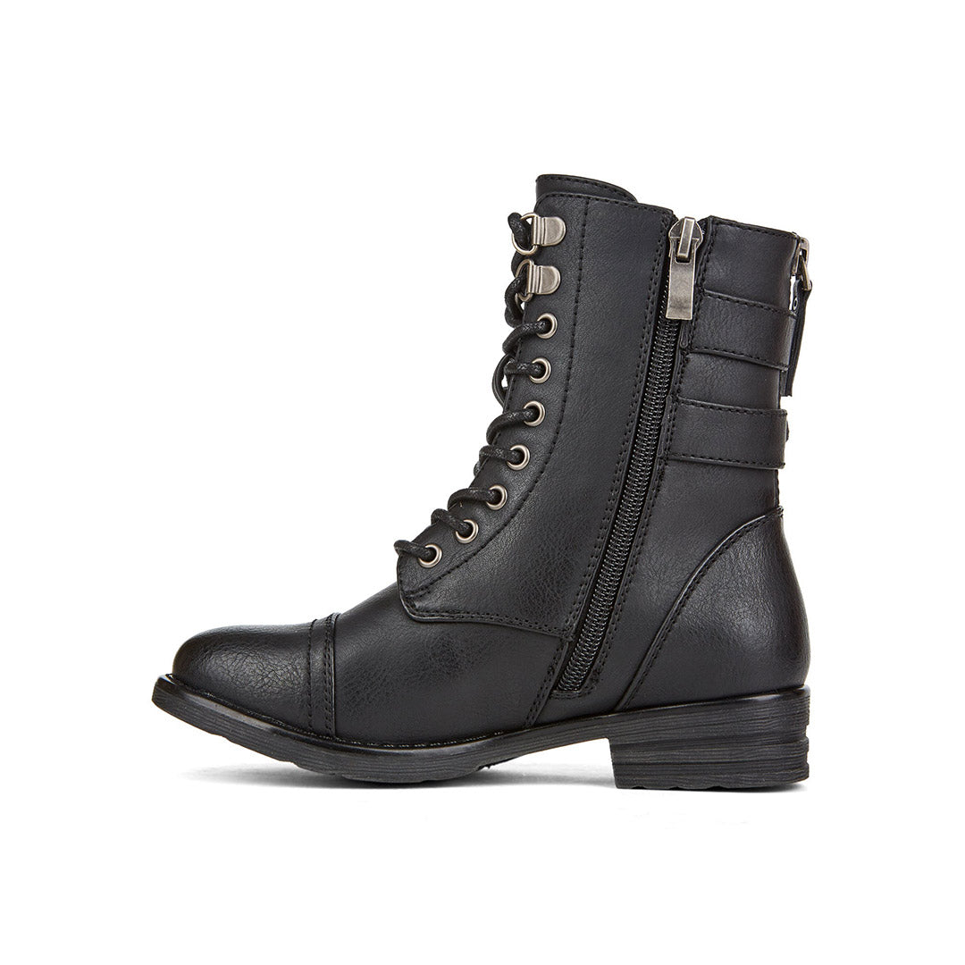 Yellow Shoes | Youth-Light Boots-Girls-Girls | Chestnut Yth | 109669-01-chestnutJR-02_c7dc8c46-2a86-4f89-956d-078d30b5758f-Chestnut Yth-Toddler Kids Fashion Light Boots-Miss Chelsee-Yellow Shoes