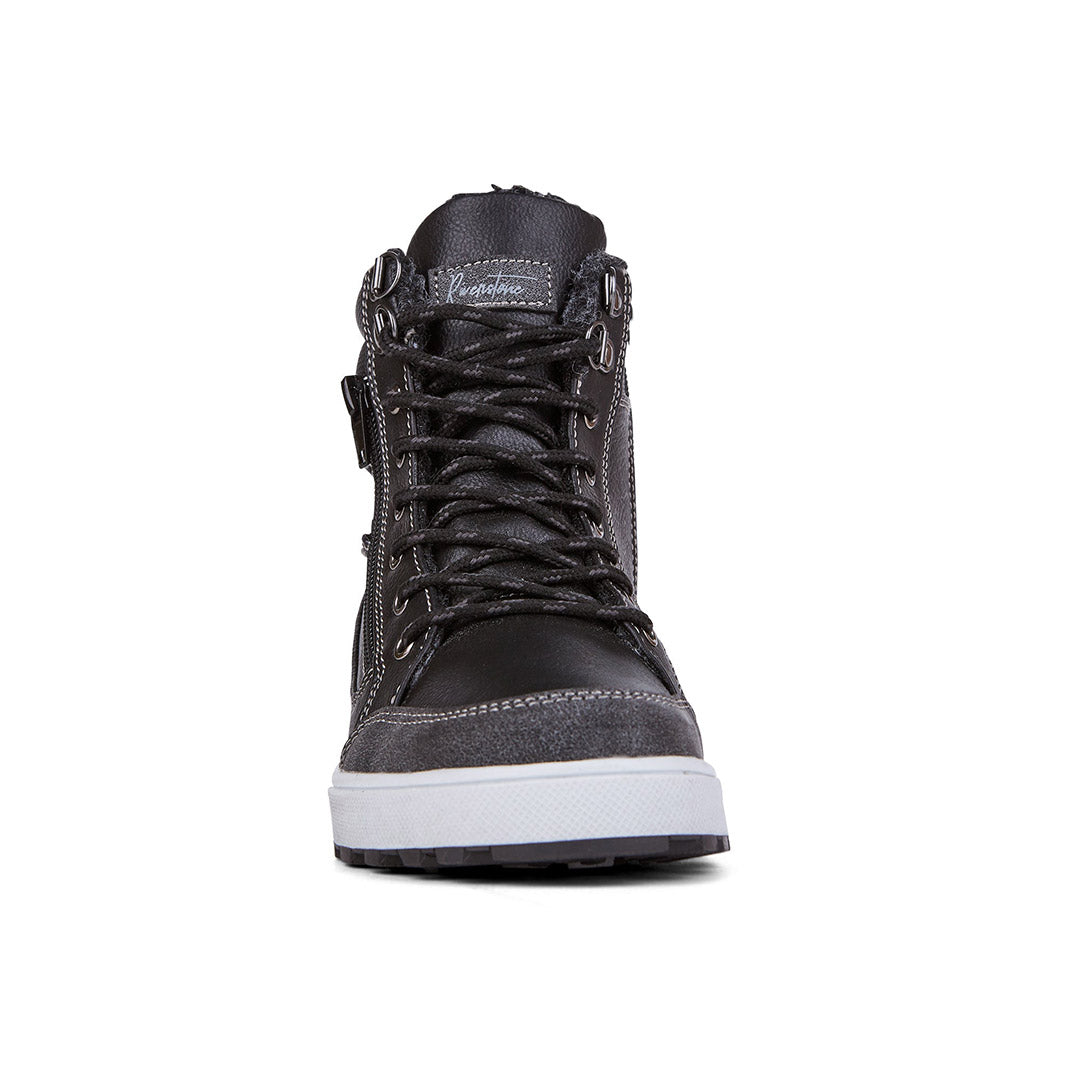 Yellow Shoes | Boys-Light Boots-Casual-Laced | Society | 109689-01-society-04_97d86cb0-3e47-4f8e-9847-b9fb710f5531-Society-Junior Kids Fashion Light Boots-Riverstone-Yellow Shoes
