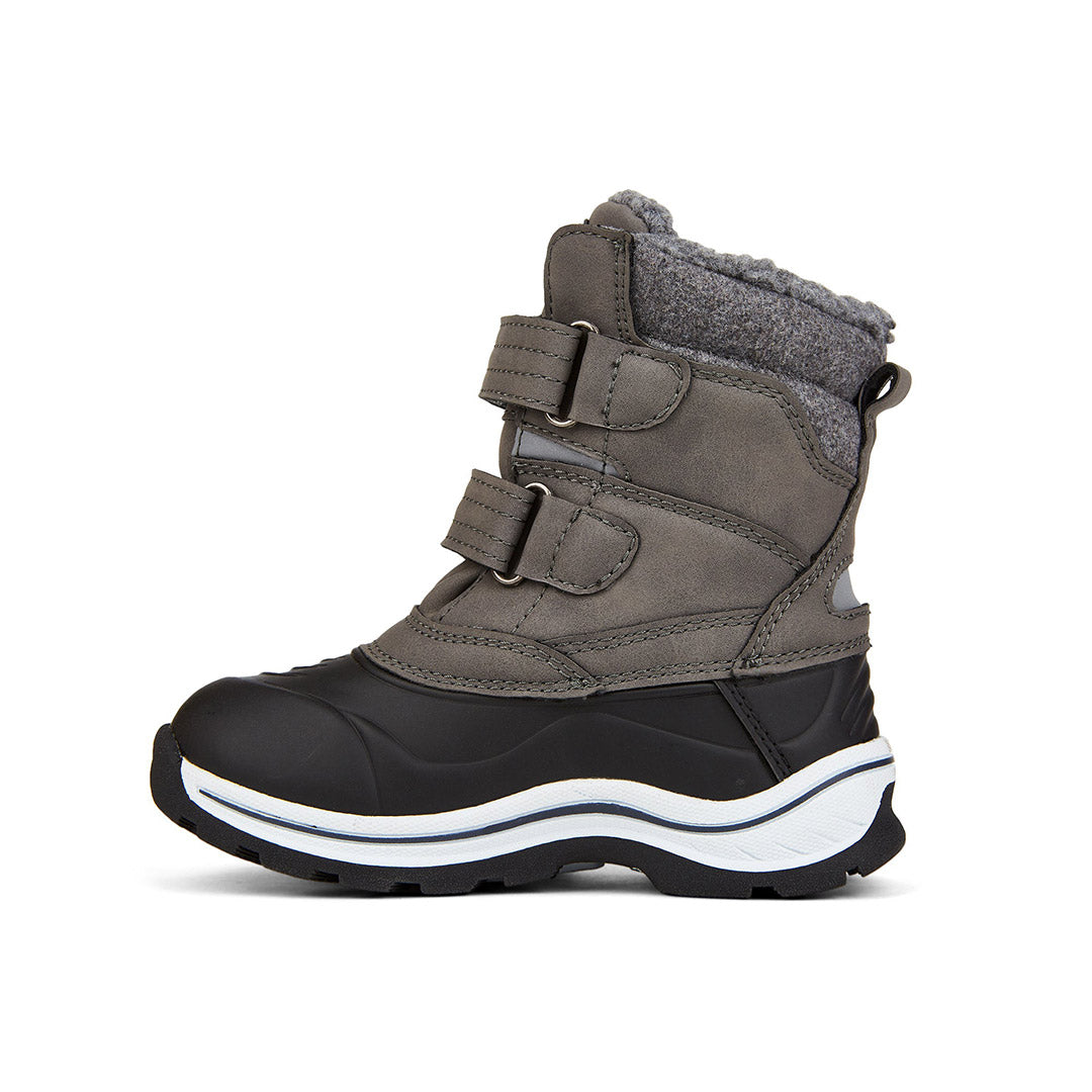 Yellow Shoes | Toddler-Winter Boots-Boys-Nylon | Chilled | 109881-05-chilled-02_2a3b47a4-230b-49a8-ac0d-59b6f3ea83ee-Chilled-Toddler Kids Winter Boots-Riverstone-Yellow Shoes
