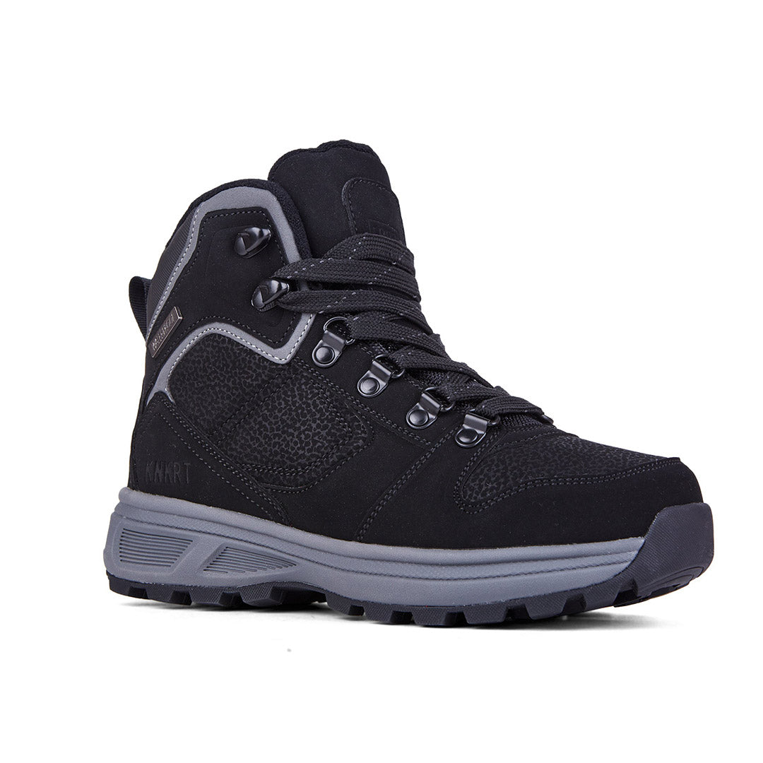 Yellow Shoes | Boys-Winter Boots-Casual-Casual | Damon | 109909-01-damon-03-Damon-Junior Kids Winter Boots-Konkrete-Yellow Shoes