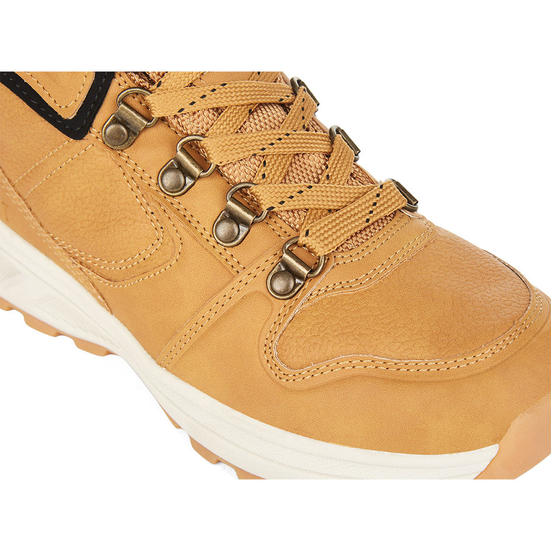 Yellow Shoes | Boys-Winter Boots-Casual-Casual | Damon | 109909-66-damon-06-Damon-Junior Kids Winter Boots-Konkrete-Yellow Shoes
