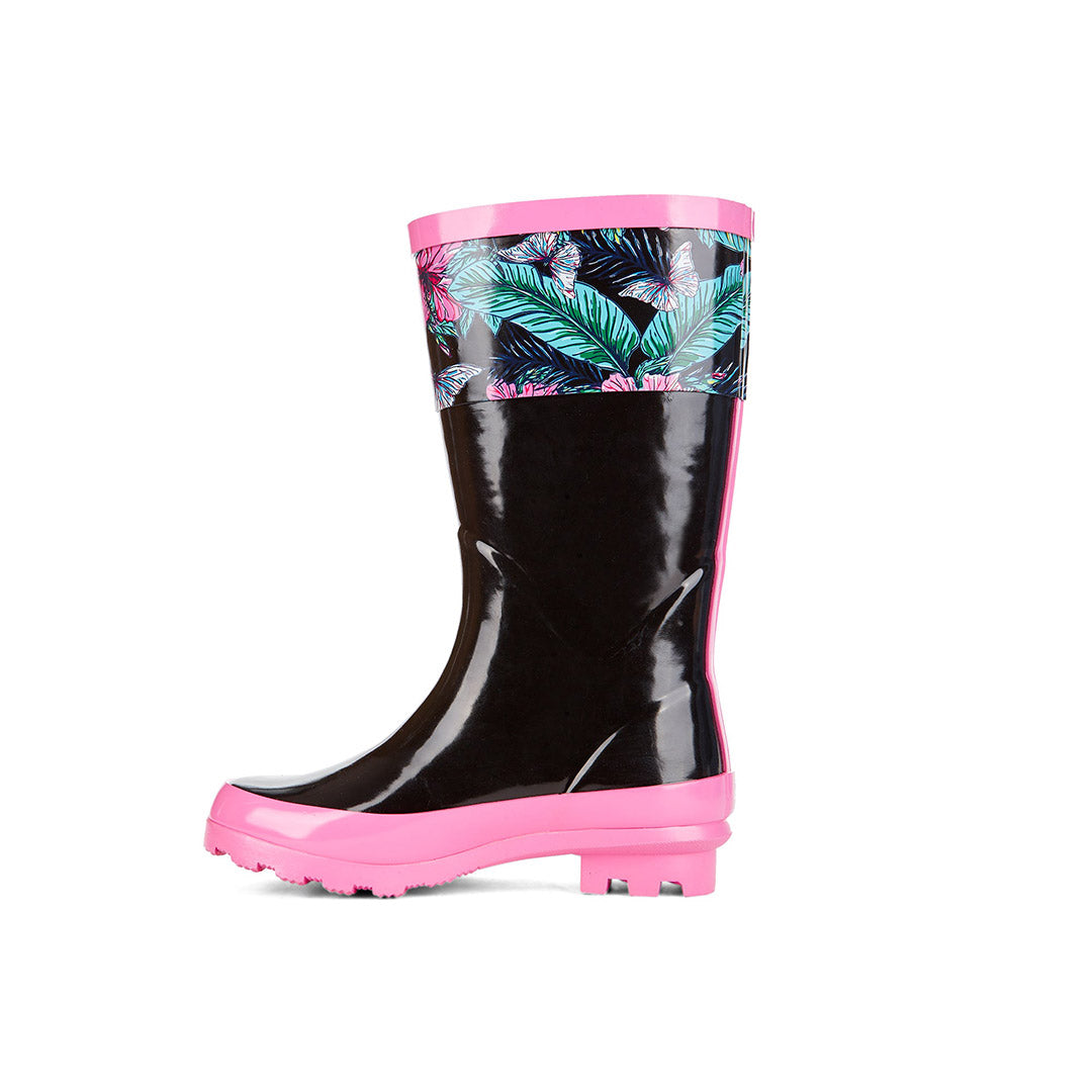 Yellow Shoes | Youth-Rainwear-Girls-Rain Boot | Leilani Yth | 110822-01-leilaniyth-02-Leilani Yth-Toddler Kids Rain Boots and Rainwear-Miss Chelsee-Yellow Shoes
