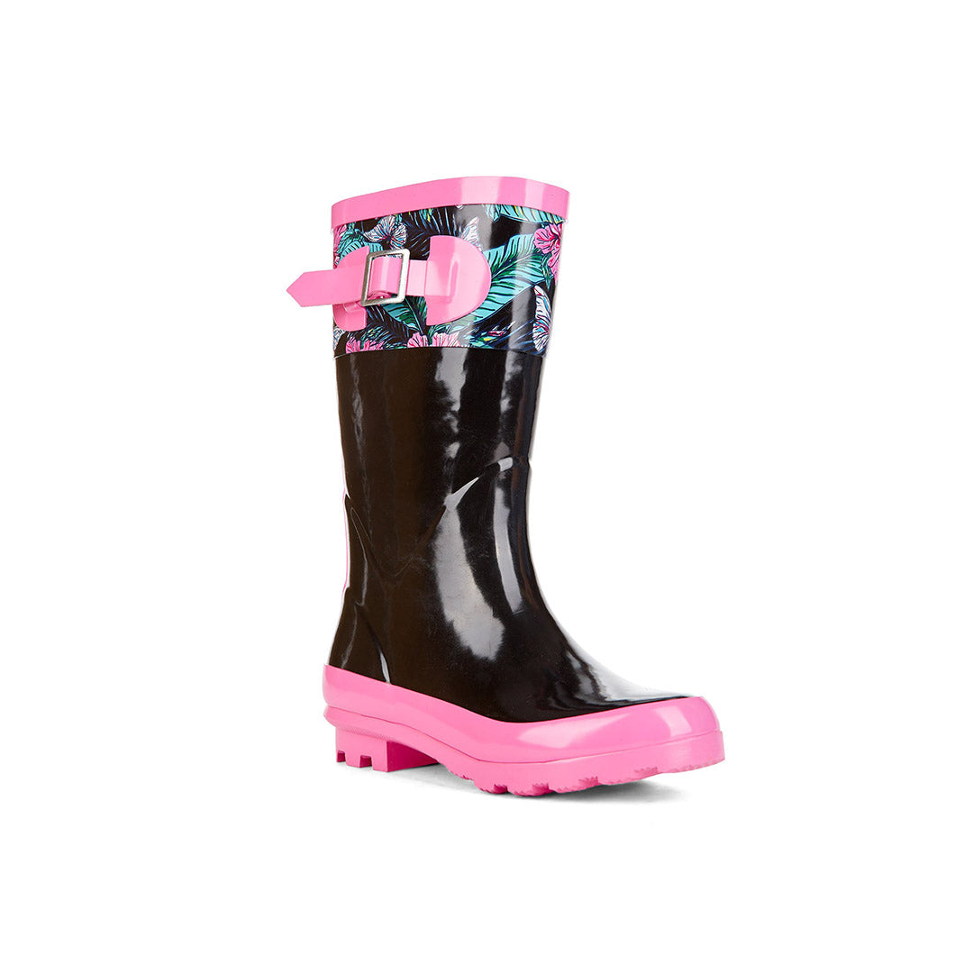 Yellow Shoes | Youth-Rainwear-Girls-Rain Boot | Leilani Yth | 110822-01-leilaniyth-03-Leilani Yth-Toddler Kids Rain Boots and Rainwear-Miss Chelsee-Yellow Shoes