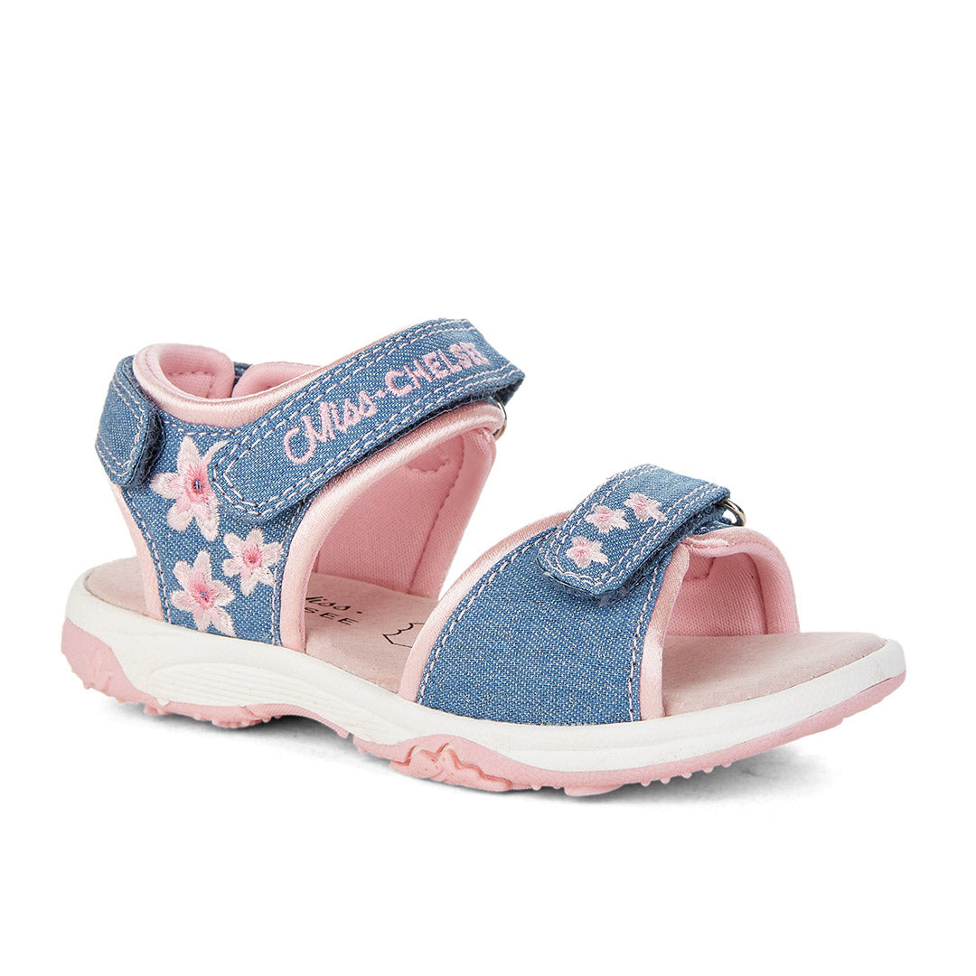 Yellow Shoes | Toddler-Sandals-Girls-Sport | Petals | 110844-39-petals-03-Petals-Baby Sandals-Miss Chelsee-Yellow Shoes