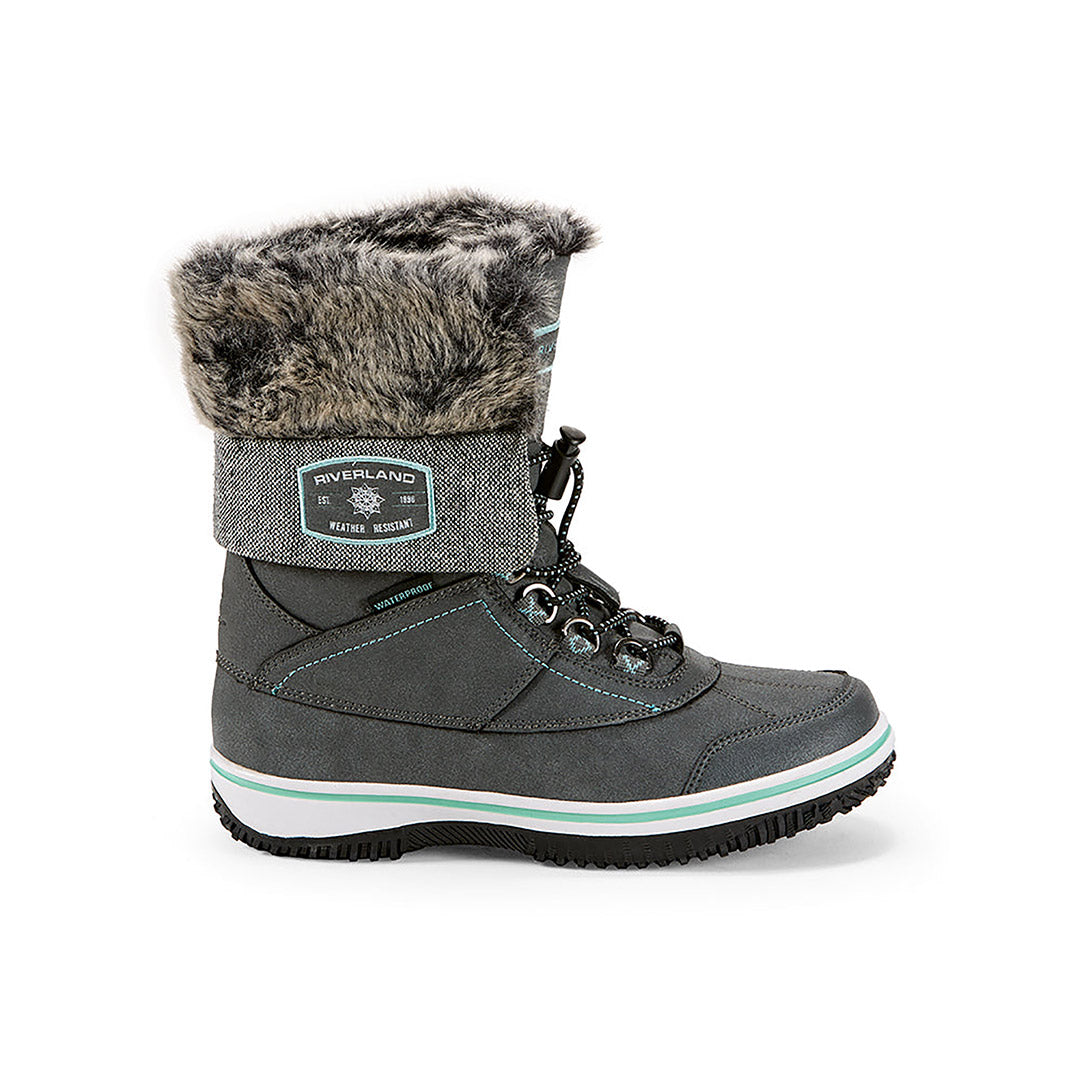 Yellow Shoes | Missy-Winter Boots-Casual-Flat & Med. Shaft | Freezia | 111764-05-freezia-1-2099700062-Freezia-Junior Kids Winter Boots-Riverland-Yellow Shoes