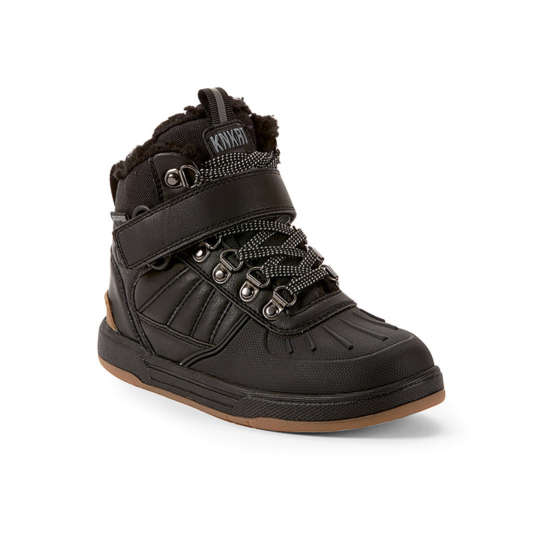 Yellow Shoes | Boys-Winter Boots-Athletic-High | Stance | 111785-01-stance-02-Stance-Junior Kids Winter Boots-Konkrete-Yellow Shoes