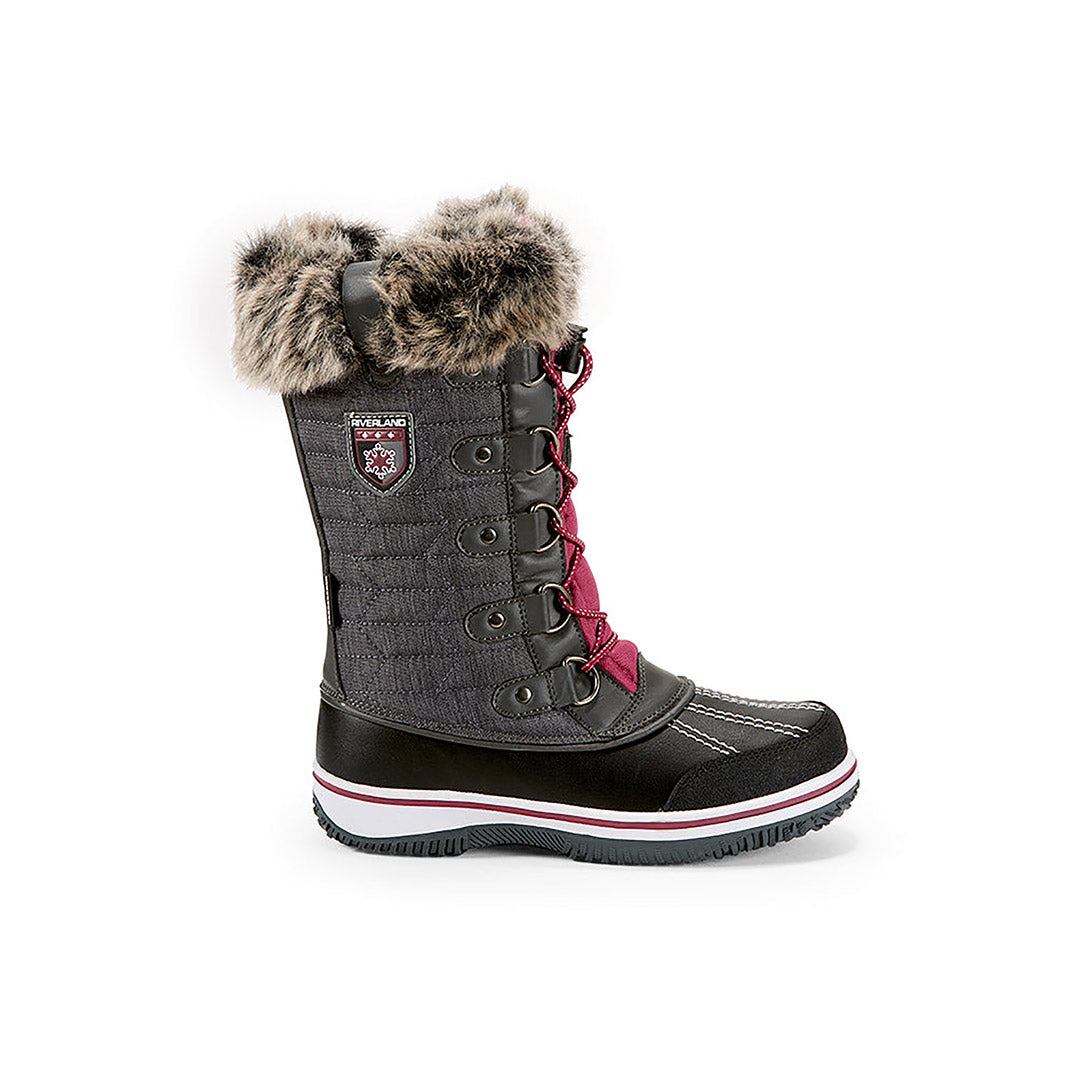 Yellow Shoes | Missy-Winter Boots-Casual-Flat & High Shaft | Frosty 2.0 | 111797-38-frosty2.0-1_3c59744c-30e4-40ea-bc26-fefc4438c043-2105100062-Frosty 2.0-Junior Kids Winter Boots-Riverland-Yellow Shoes