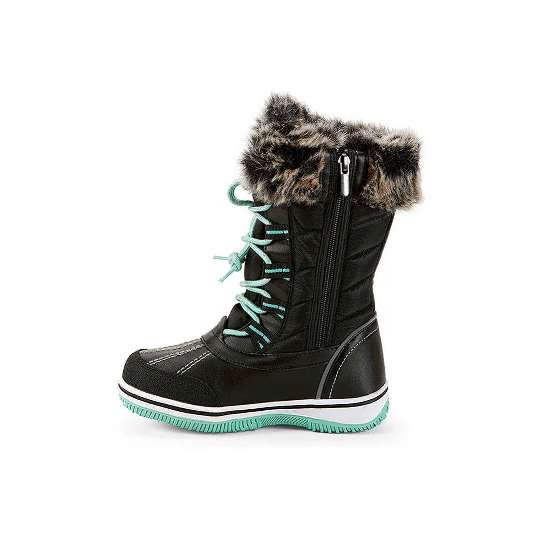 Yellow Shoes | Youth-Winter Boots-Girls-Laced | Subzero | 111818-01-subzero-3-Subzero-Toddler Kids Winter Boots-Riverland-Yellow Shoes
