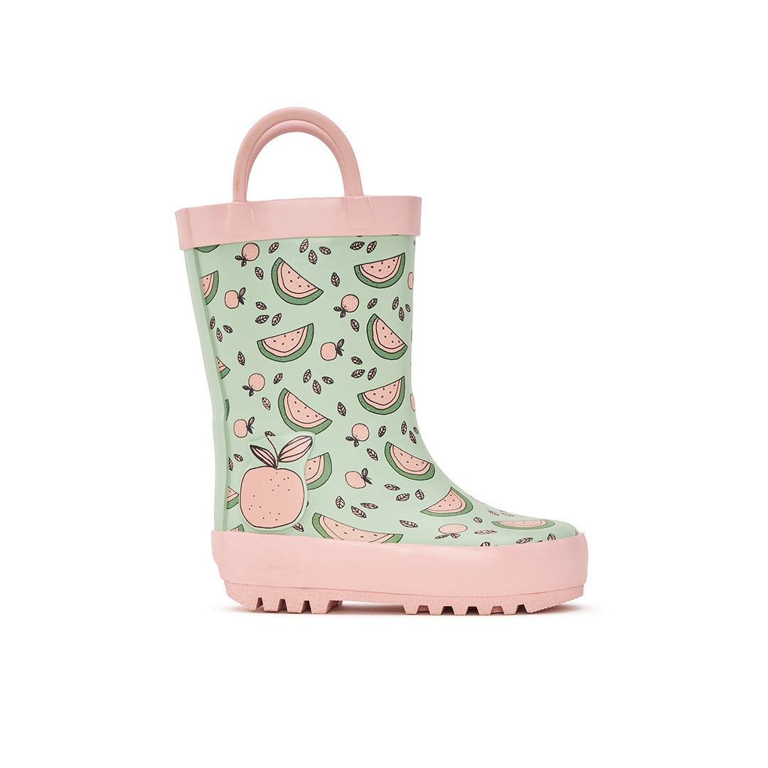 Yellow Shoes | Baby-Rainwear-Girls-Rain Boot | Watermelon | 113062-96-WATERMELON-1-2255300057-Watermelon-Baby Rain boots and Rainwear-Yellow-Yellow Shoes