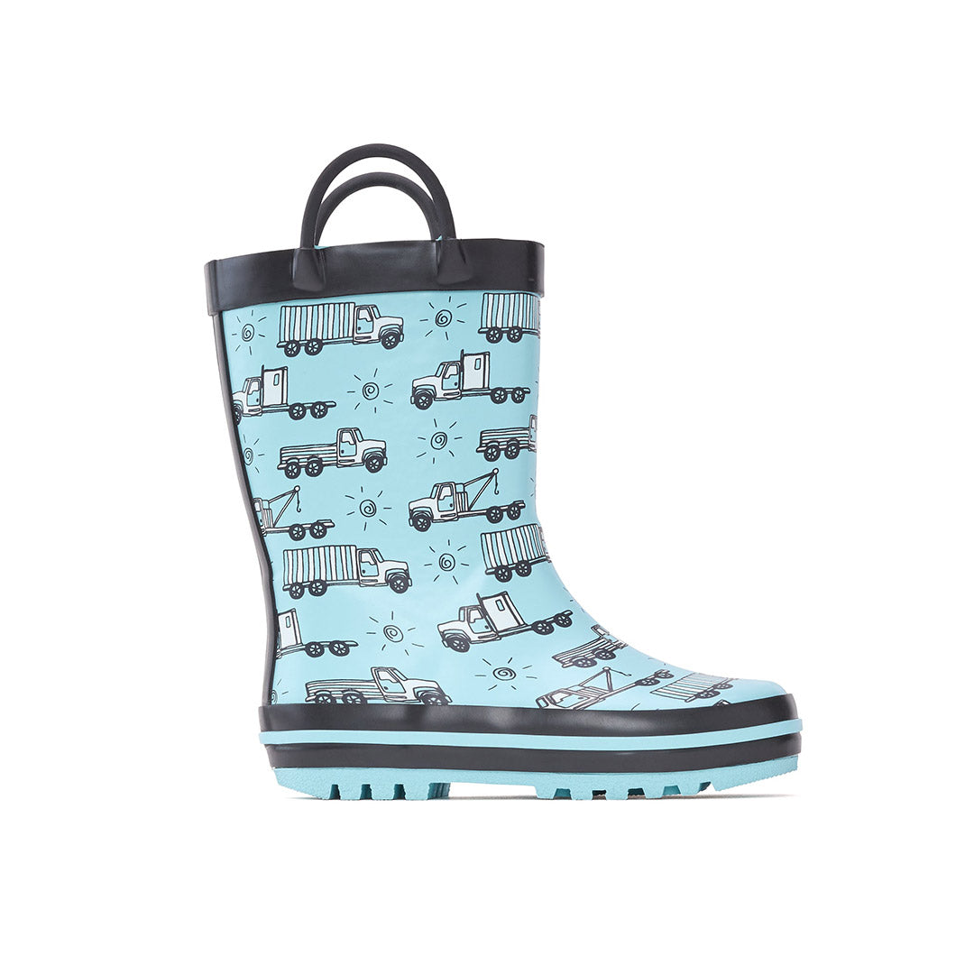 Yellow Shoes | Baby-Rainwear-Boys-Rain Boot | Trucks | 113063-40-TRUCKS-1-2256200057-Trucks-Baby Rain boots and Rainwear-Yellow-Yellow Shoes