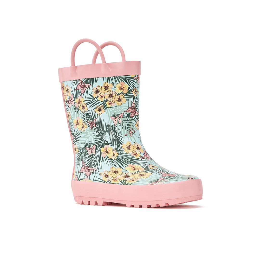 Yellow Shoes | Toddler-Rainwear-Girls-Rain Boot | AMAZONIA | 113080-71-AMAZONIA-2-Amazonia-Baby Rain boots and Rainwear-Yellow-Yellow Shoes