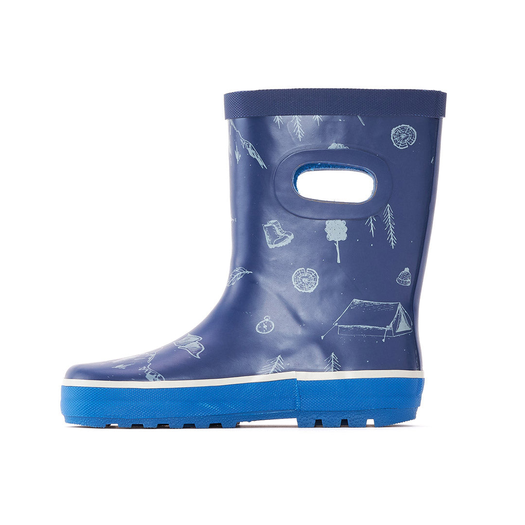 Yellow Shoes | Youth-Rainwear-Boys-Rain Boot | Firecamp | 113106-43-FIRECAMP-3-Firecamp-Toddler Kids Rain Boots and Rainwear-Riverland-Yellow Shoes