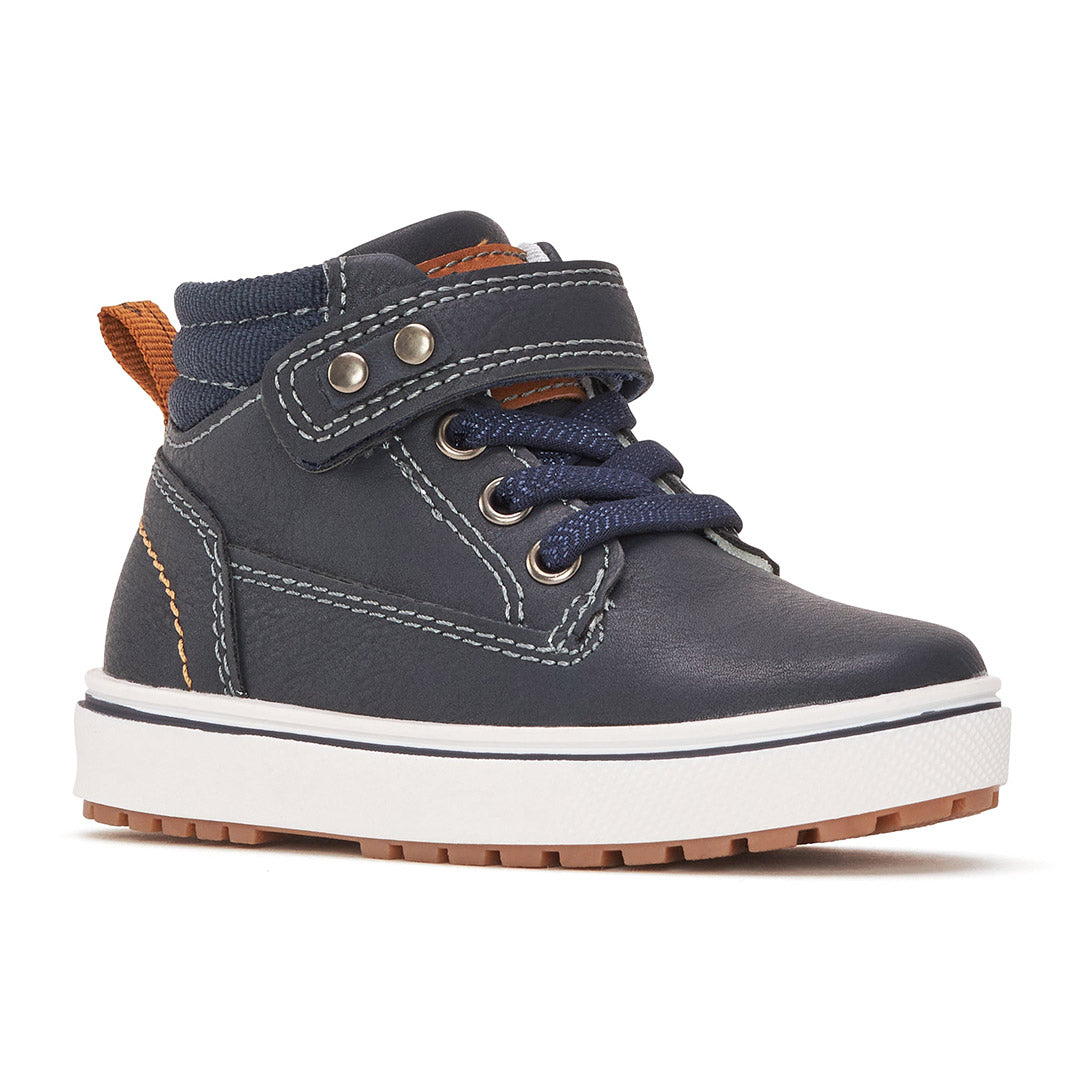 Yellow Shoes | Baby-Bootie-Boys-Velcro | Stewart | 113191-43-STEWART-2_f8cef5ab-928b-49cc-97fe-d55c4104a5ab-Stewart-Baby Booties-Riverstone-Yellow Shoes