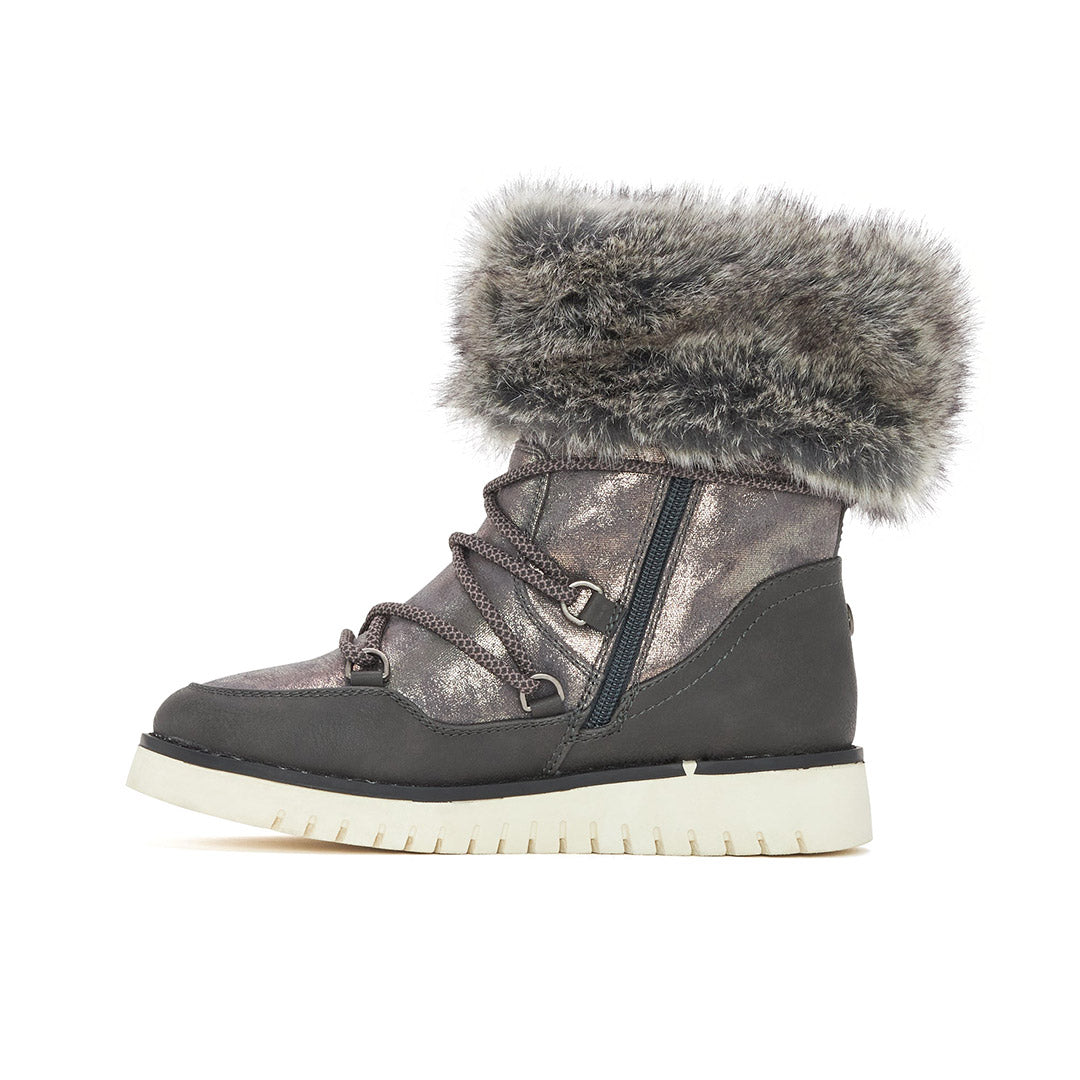 Yellow Shoes | Junior Kids Winter Boots | Francesca | 114226-05-FRANCESCA-3-Francesca-Junior Kids Winter Boots-Miss Chelsee-Yellow Shoes