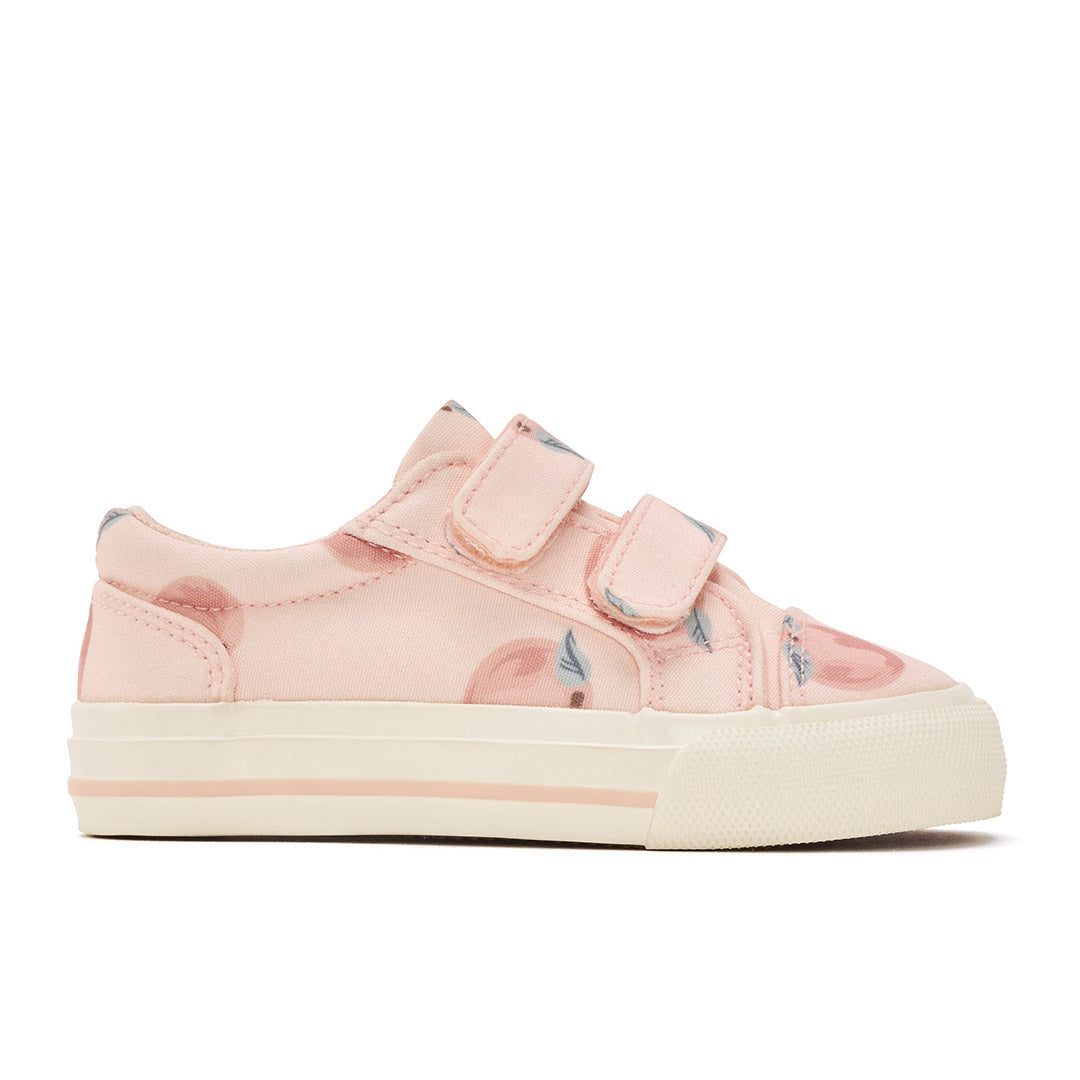 Yellow Shoes | Baby-Athletic-Girls Athleisure-Low | Peach | 114864-68-PEACH-1-2404500045-Peach-Baby Athletic Shoes-Yellow-Yellow Shoes
