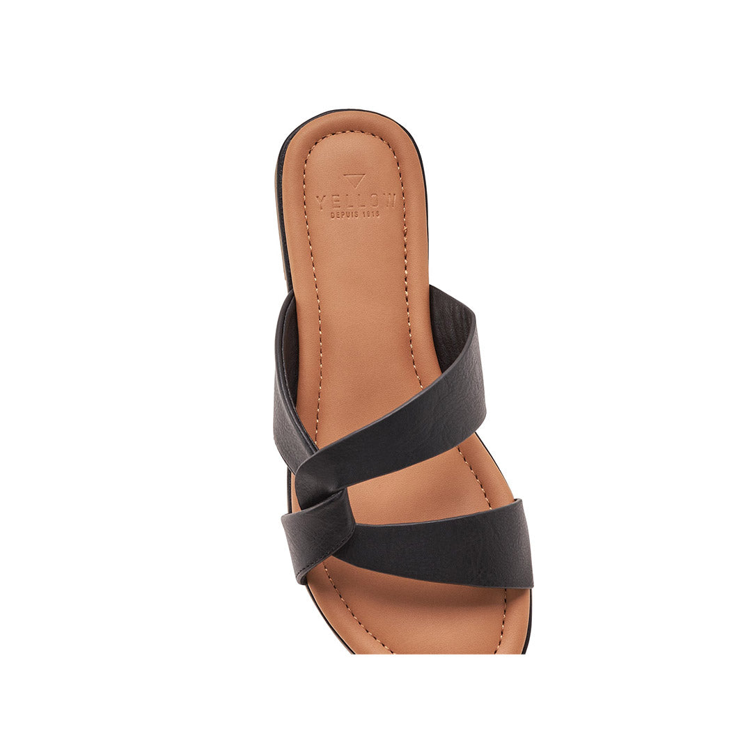 114925-01-MALDIVE-4-Maldive-Women's Sandals-Yellow-Yellow Shoes