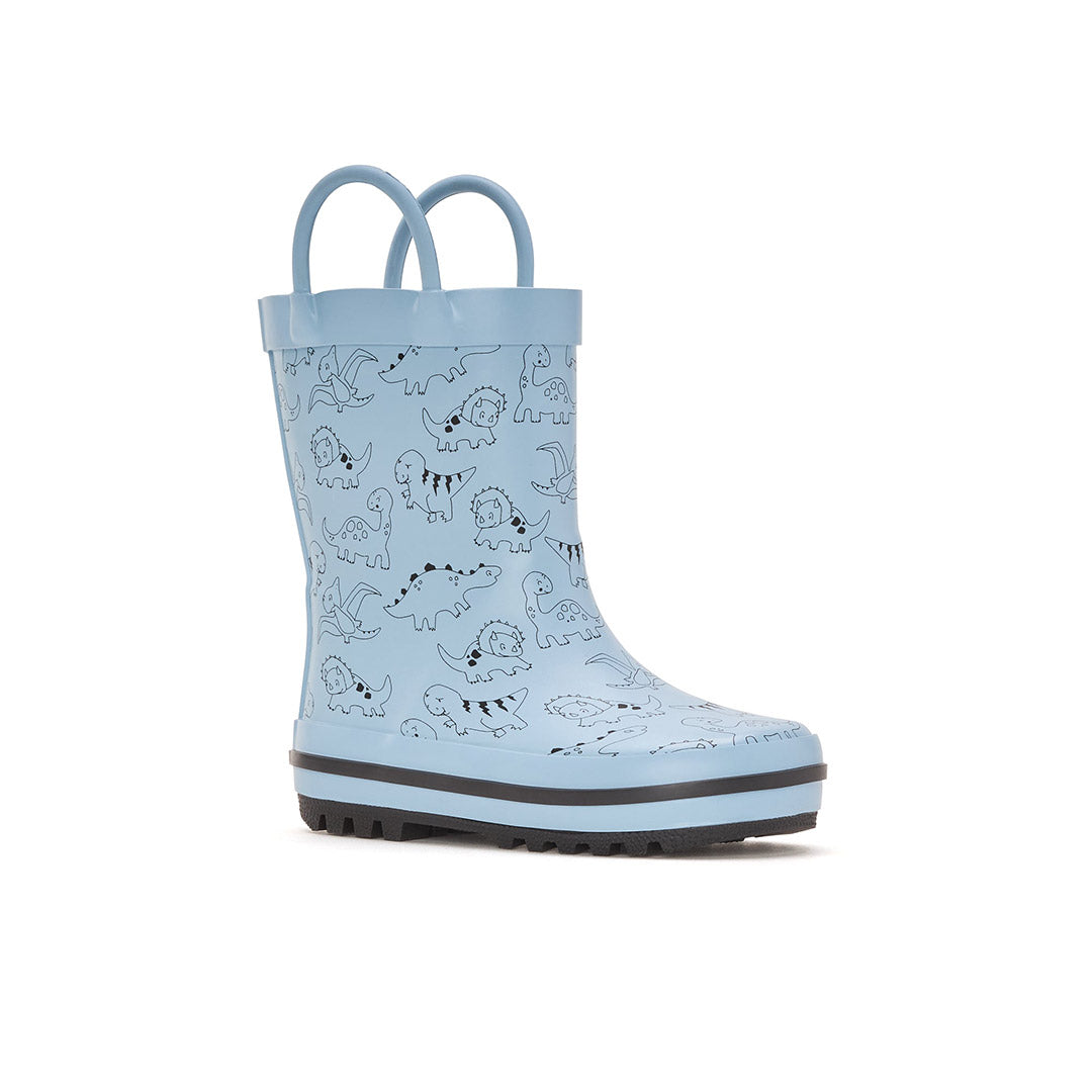Yellow Shoes | Baby-Rainwear-Boys-Rain Boot | Dino | 114972-40-DINO-2-Dino-Baby Rain boots and Rainwear-Yellow-Yellow Shoes