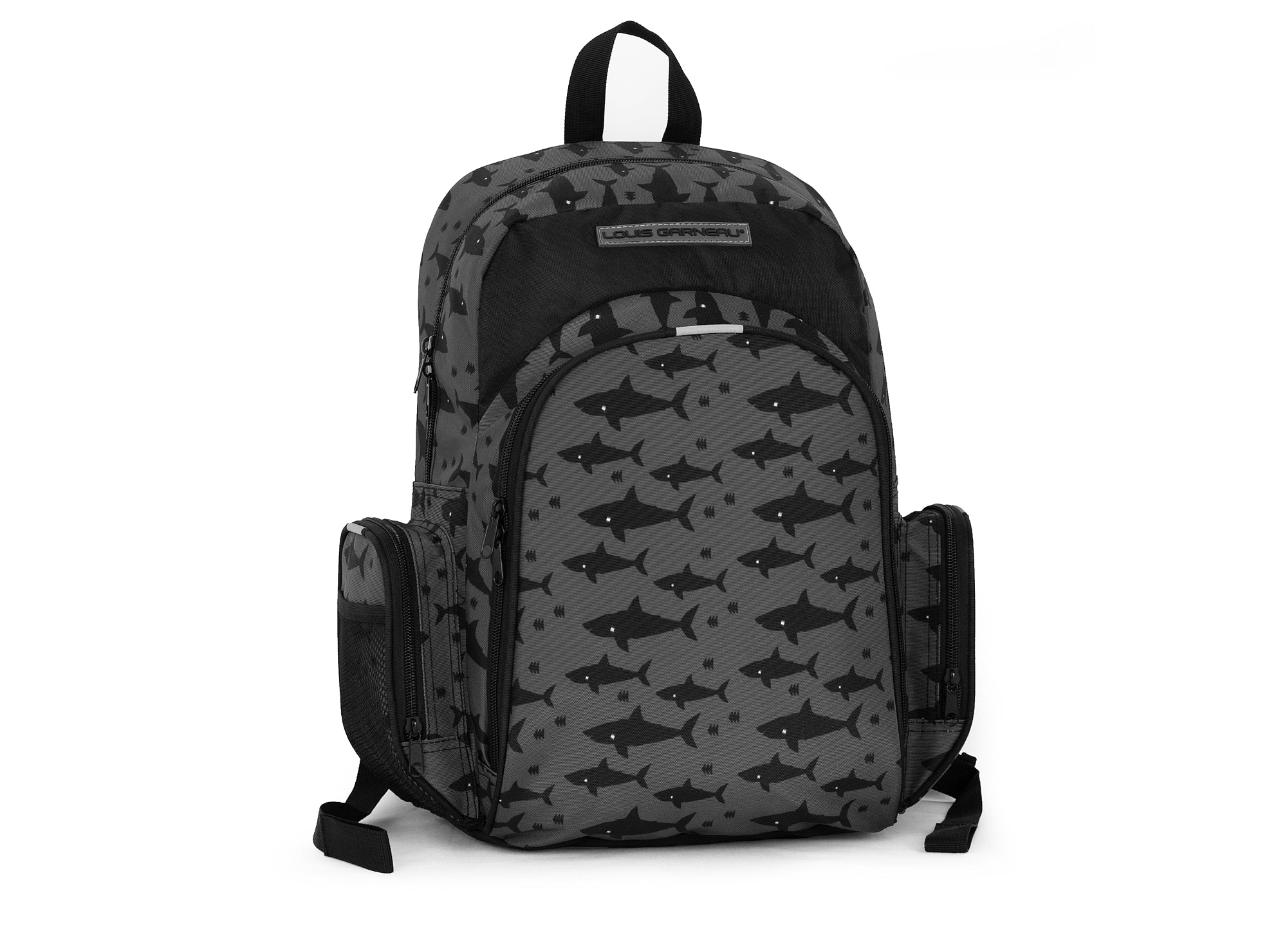 Yellow Shoes | Accessories-Boys-School Items-Backpack | Louis Garneau Requins Sac à dos | 115308-15-LOUIS_GARNEAU_REQUINS_SAC_A_DOS-01-2445300032-Louis Garneau Shark Backpack-Kids Backpacks | Accessories-Louis Garneau-Yellow Shoes