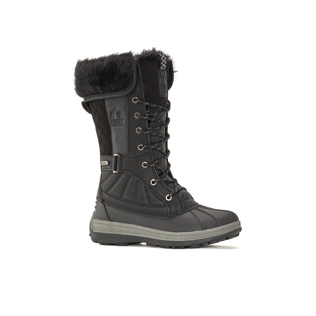 115432-01-SNOWSLIDERHIGH-2-Snow Slider High-Women's Winter Boots-Konkrete-Yellow Shoes