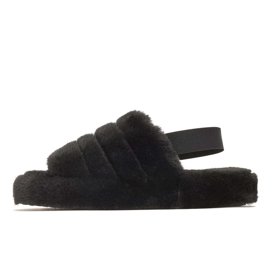 115578-01-DANA_PLUSH-3-Dana Plush-Women's Slippers-Chelsee-Yellow Shoes