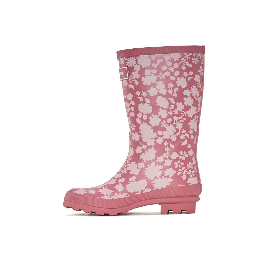 Yellow Shoes | Junior Kids Rain Boots and Rainwear | Rose | 116269-68-ROSE-3-Rose-Junior Kids Rain Boots and Rainwear-Miss Chelsee-Yellow Shoes