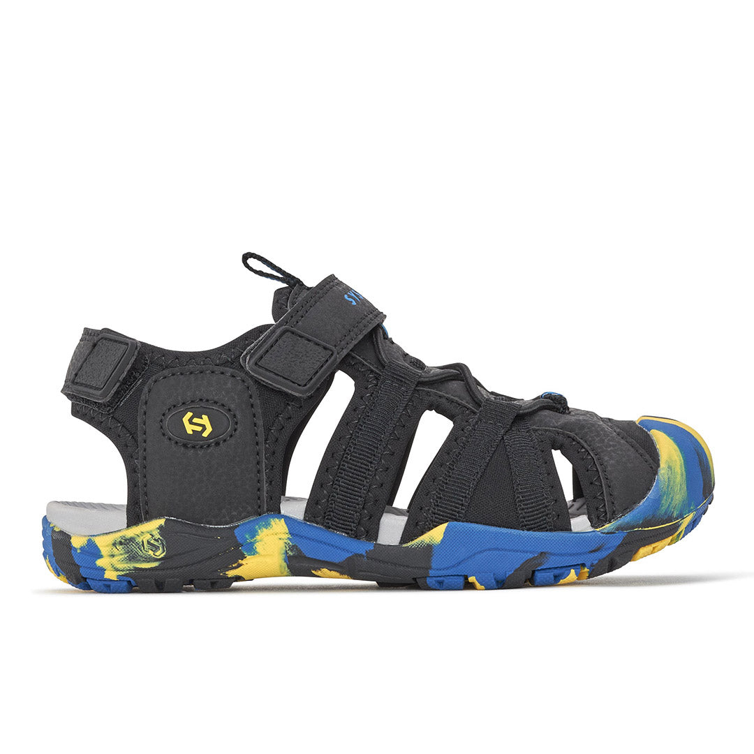 Yellow Shoes | Toddler Kids Sandals | Rocks | 116296-01-ROCKS-1-116296-01-Rocks-Toddler Kids Sandals-System-Yellow Shoes