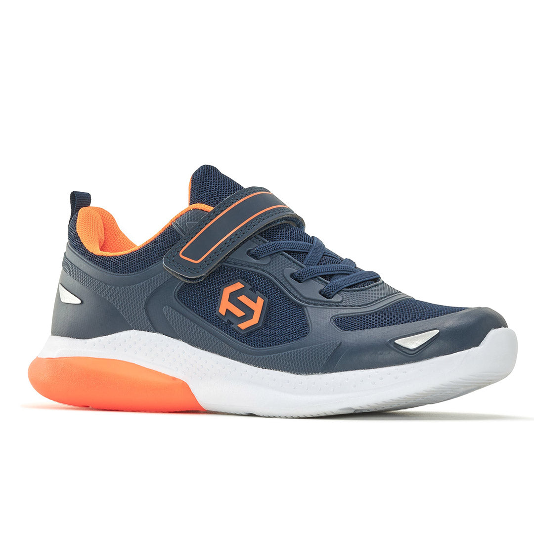 Yellow Shoes | Boys-Athletic-Running-Velcro | Speed Jr | 116841-43-SPEED_JR-2-Speed Jr-Junior Kids Athletic Shoes-System-Yellow Shoes