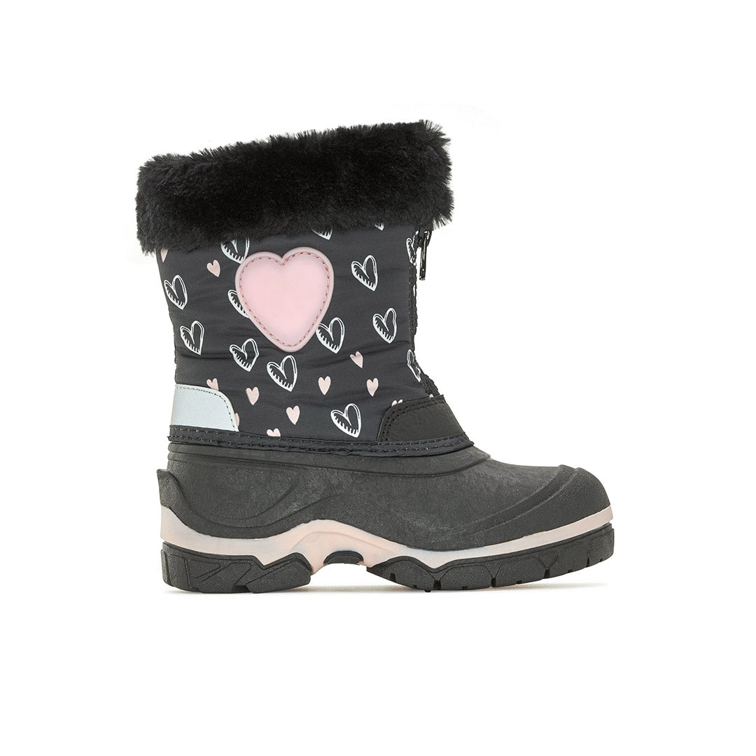 Yellow Shoes | Toddler Kids Winter Boots | Heart | 116866-04
