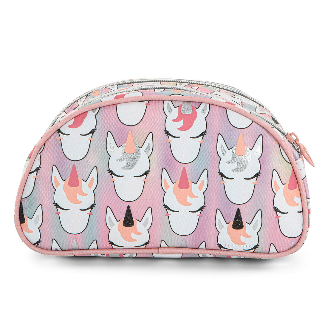 Yellow Shoes | Accessories-Girls-School Items-Pencil Case | BONDSTREET LICORNE ÉTUI À CRAYONS 2 COMPARTIMENTS | 116999-68-BONDSTREET_LICORNE_ETUI_A_CRAYONS_2_COMPARTIMENTS-02-BONDSTREET UNICORN 2 COMPARTMENTS PENCIL CASE-Kids Pencil Cases | Accessories-Bondstreet-Yellow Shoes
