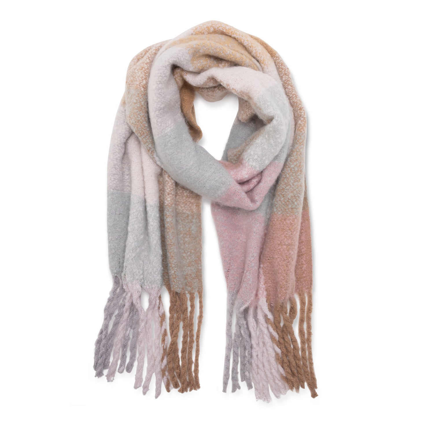 117208-68-ELIANA-01-117208-68-ELIANA-Women's Scarves | Accessories-Yellow-Yellow Shoes