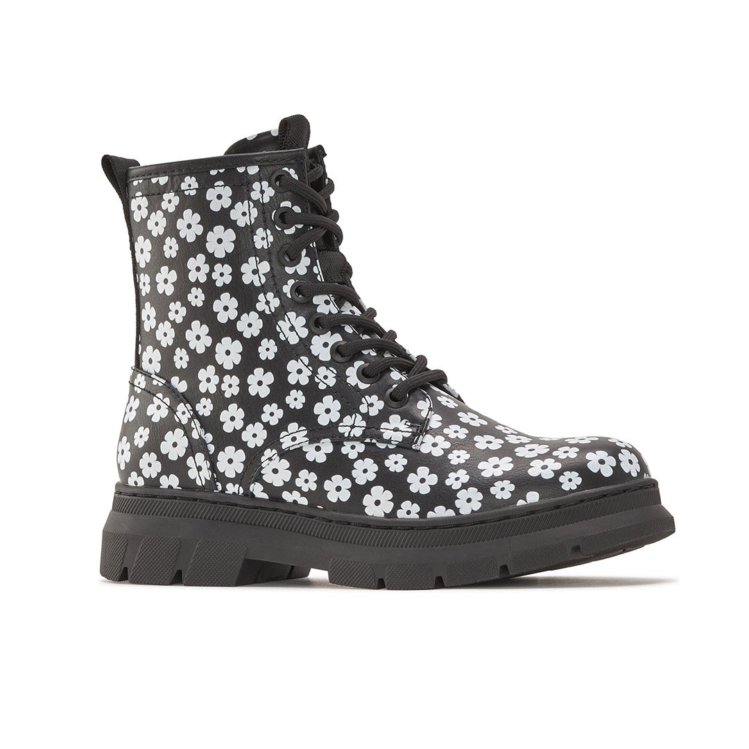 117304-04-MISSILE_FLORAL-2-Missile Floral-Women's Fashion Light Boots-Yellow-Yellow Shoes