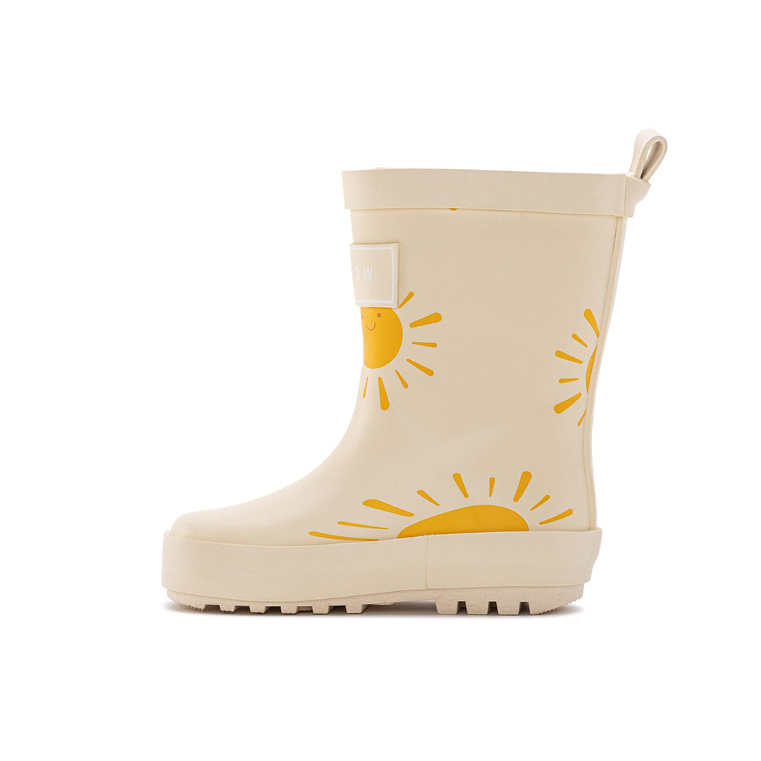 Yellow Shoes | Bottes de pluie et vêtements de pluie pour bébé | Sunshine | 117621-18-SUNSHINE-04-Sunshine-Baby Rain boots and Rainwear-Yellow-Yellow Shoes