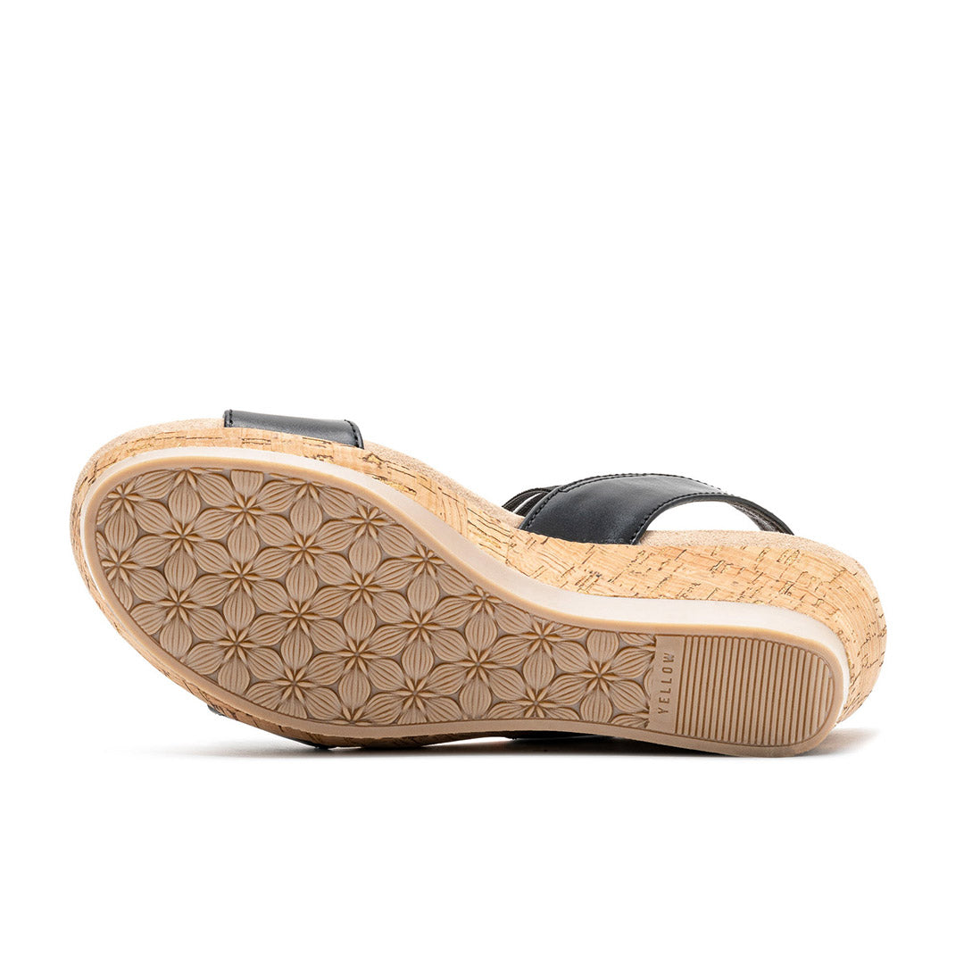 117930-01-EMBALLER-07-EMBALLER-Women's Sandals-Yellow-Yellow Shoes