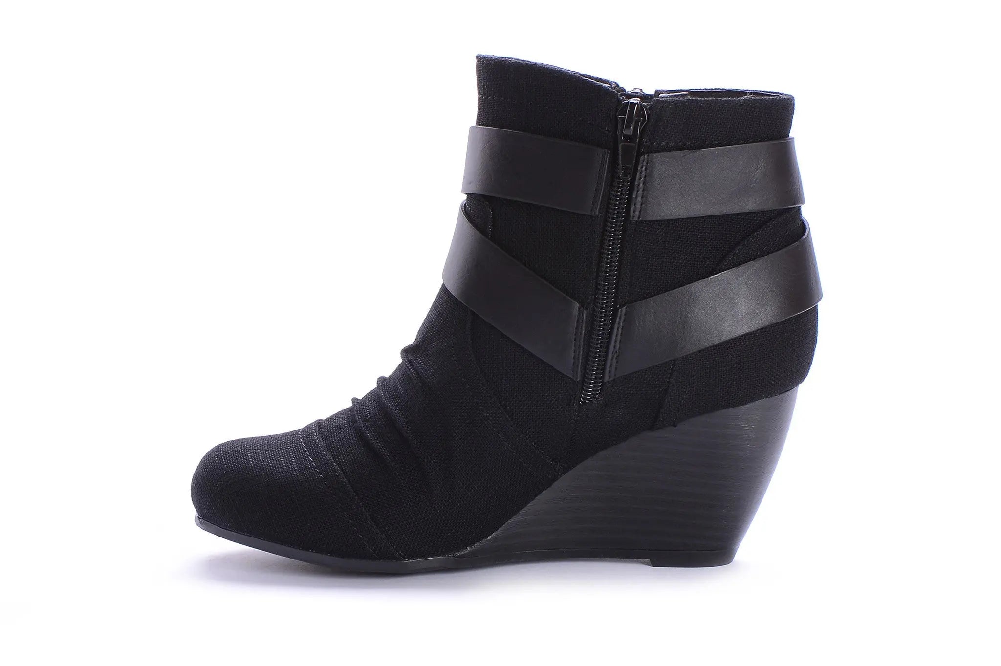 Yellow Shoes | Womens-Light Boots-Casual-Low Shaft & Med Wedge | Hudsan | HUDSAN-01-4_7bfc6a89-d7dc-476e-95c0-76eadc03710b-Hudsan-shoes-CHELSEE GIRL-Yellow Shoes