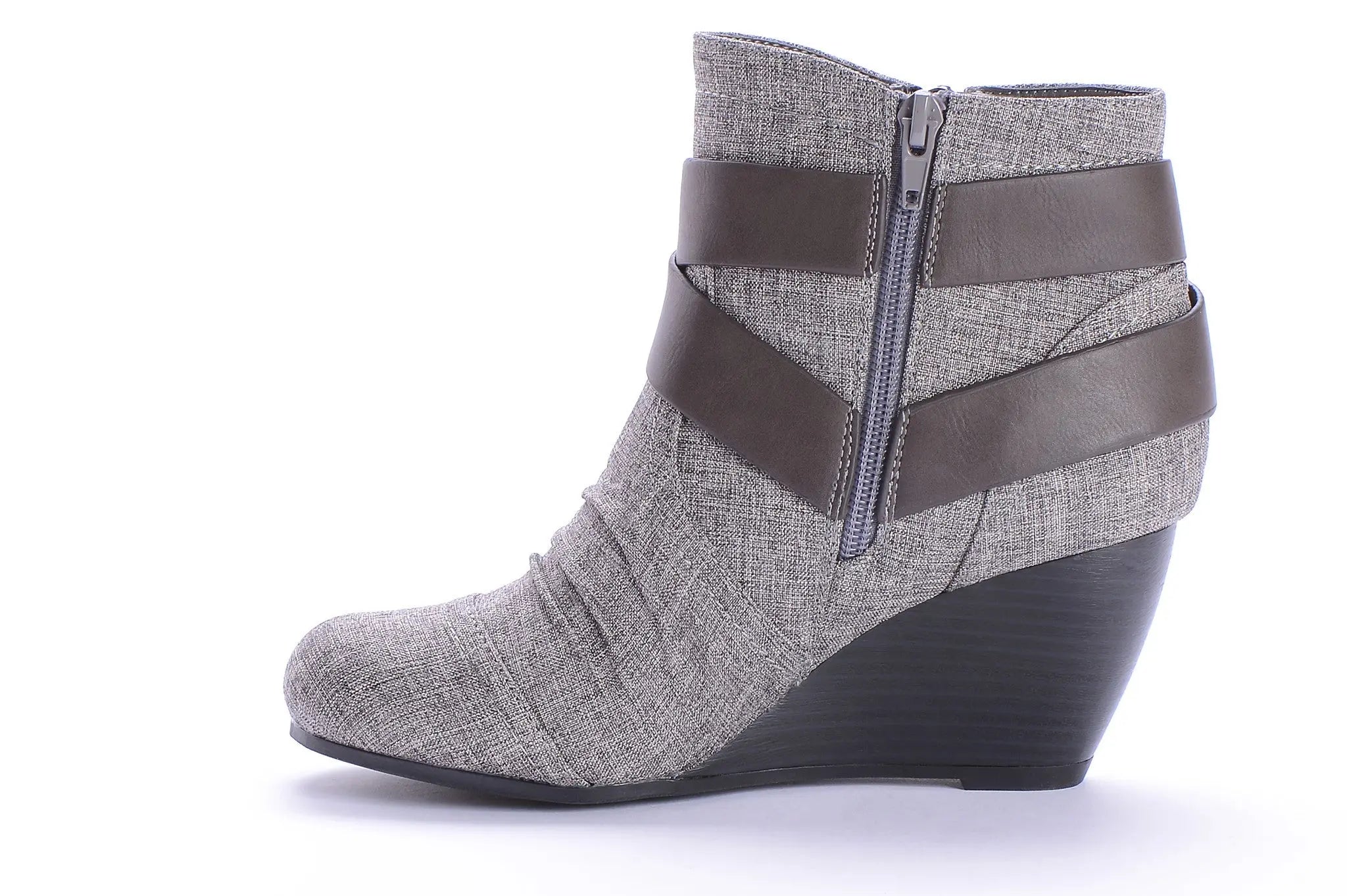 Yellow Shoes | Womens-Light Boots-Casual-Low Shaft & Med Wedge | Hudsan | HUDSAN-05-4_1b94e4de-8cc0-4713-8775-bf5bca0dd4d5-Hudsan-shoes-CHELSEE GIRL-Yellow Shoes