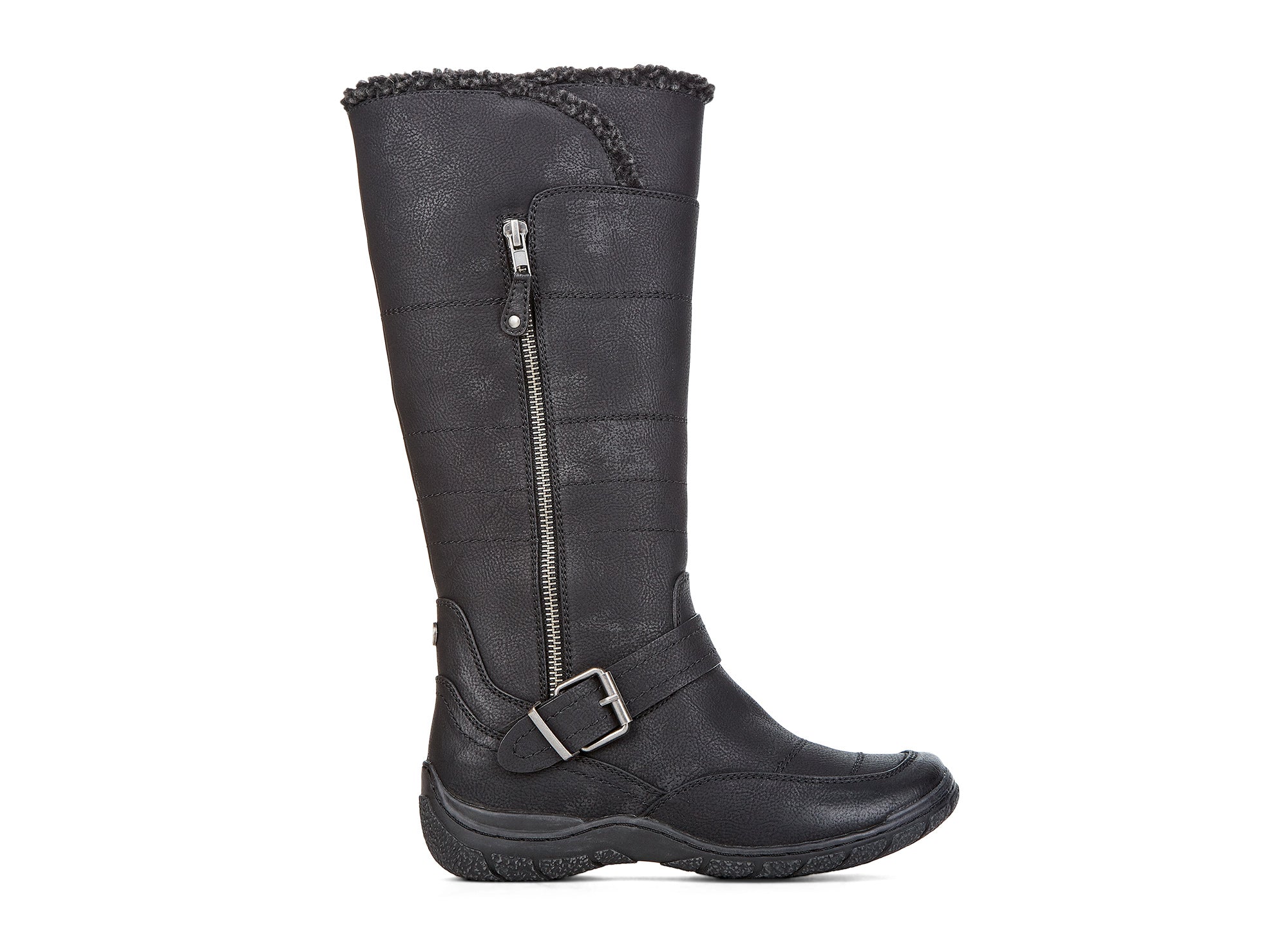 Yellow Shoes | Womens-Winter Boots-Casual-High Shaft & Flat Heel | Kristina | 