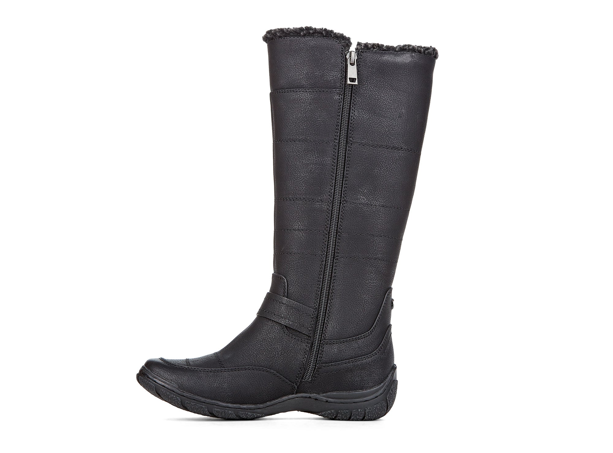 Yellow Shoes | Womens-Winter Boots-Casual-High Shaft & Flat Heel | Kristina | 
