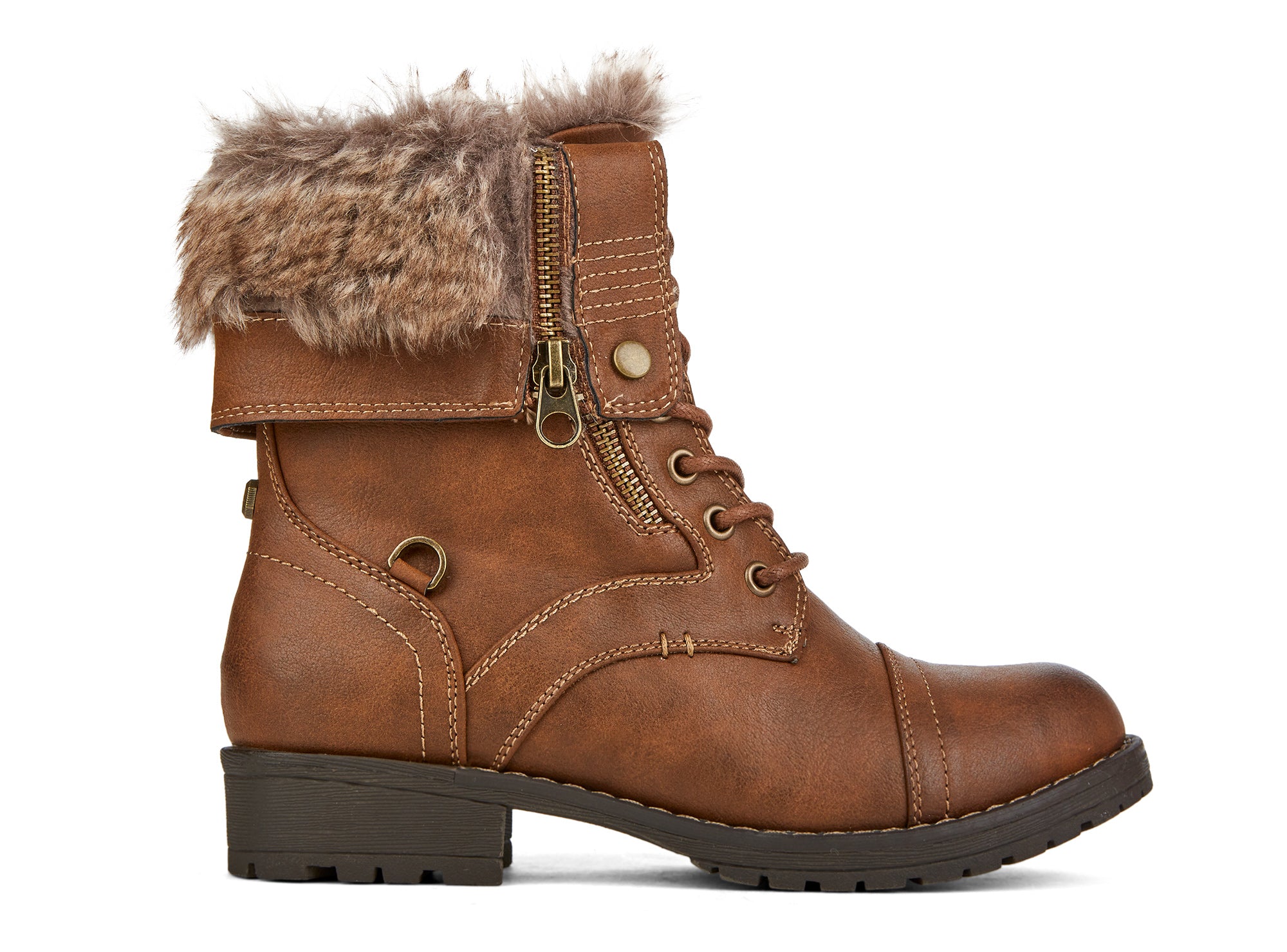 Yellow Shoes | Missy-Light Boots-Casual-Flat & Med. Shaft | Borealis High Jr | 
