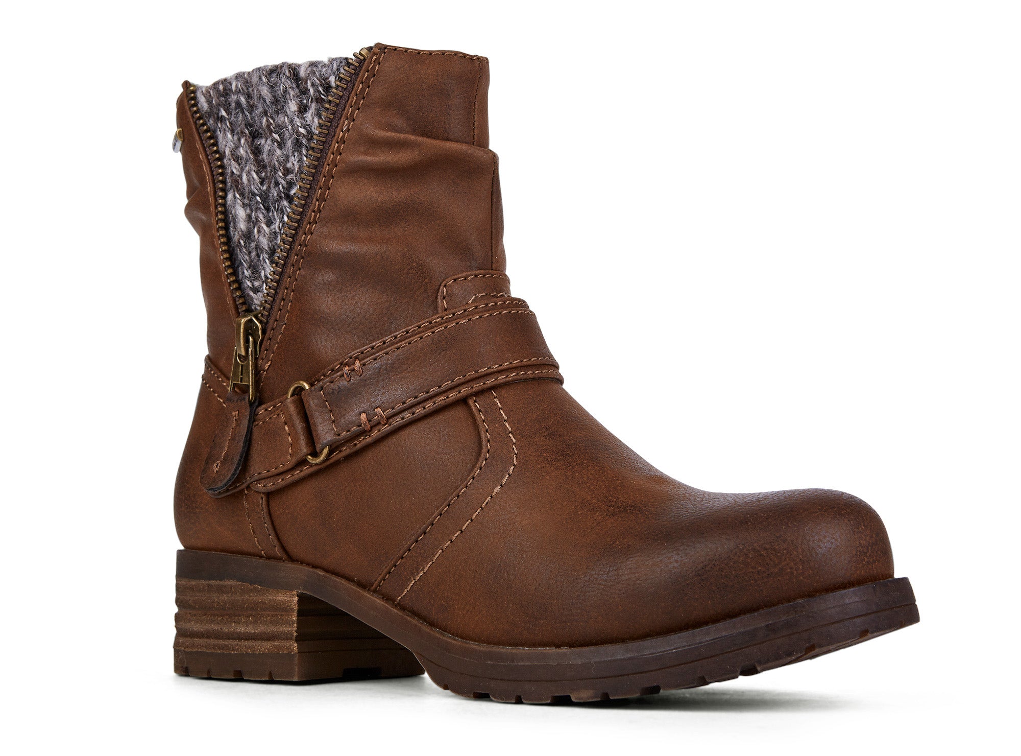 Yellow Shoes | Womens-Winter Boots-Casual-Low Shaft & Low Heel | Cozyy | 