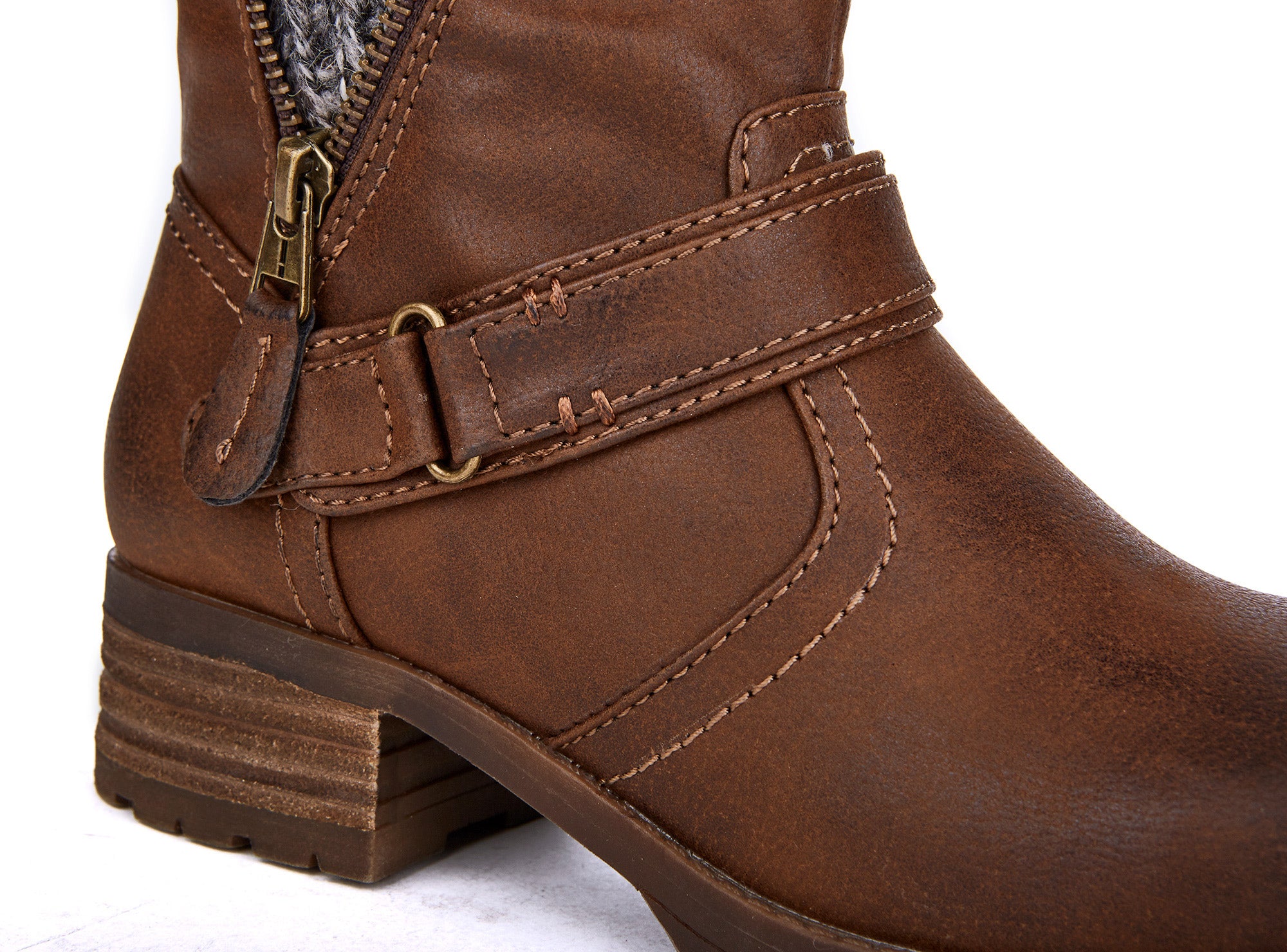 Yellow Shoes | Womens-Winter Boots-Casual-Low Shaft & Low Heel | Cozyy | 
