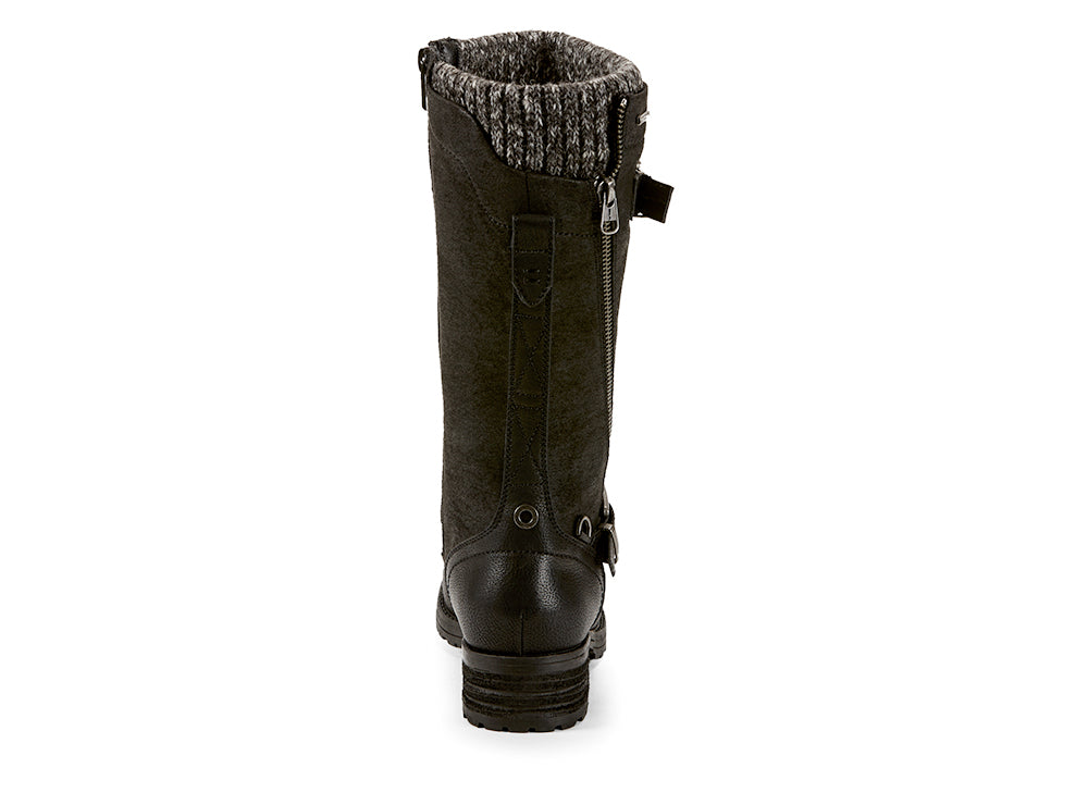 Yellow Shoes | Womens-Winter Boots-Casual-Med Shaft & Low Heel | Downhill | 